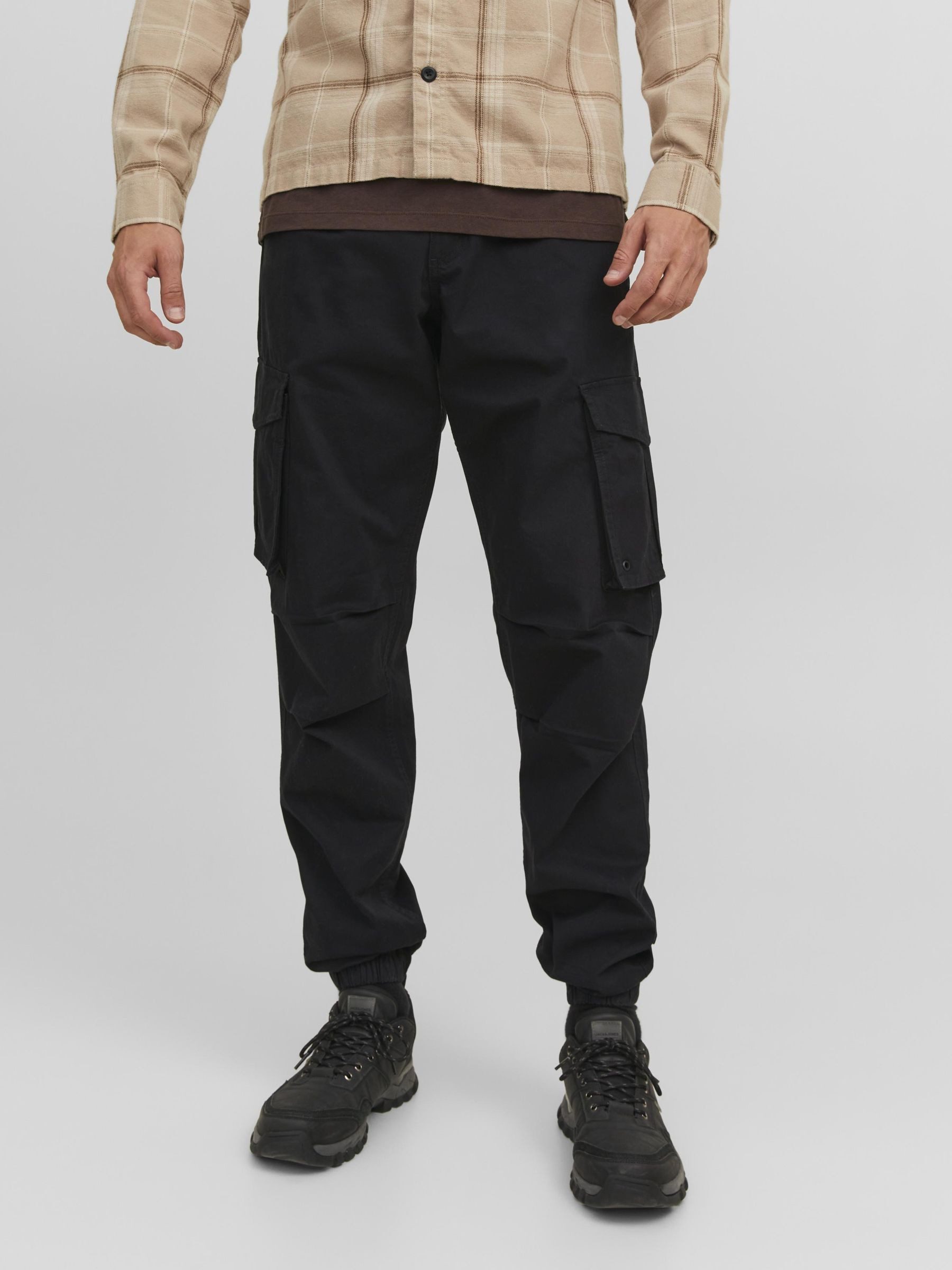 Jack & Jones Cargohose JPSTKANE NOAH CUFFED CARGO NOOS