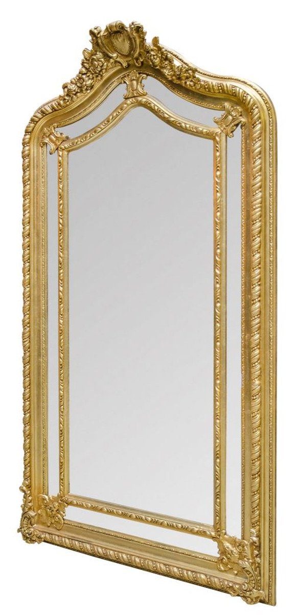 Barockspiegel & Padrino Prunkvoll - x Wandspiegel Casa cm Gold Barockstil 200 Edel 108 H.