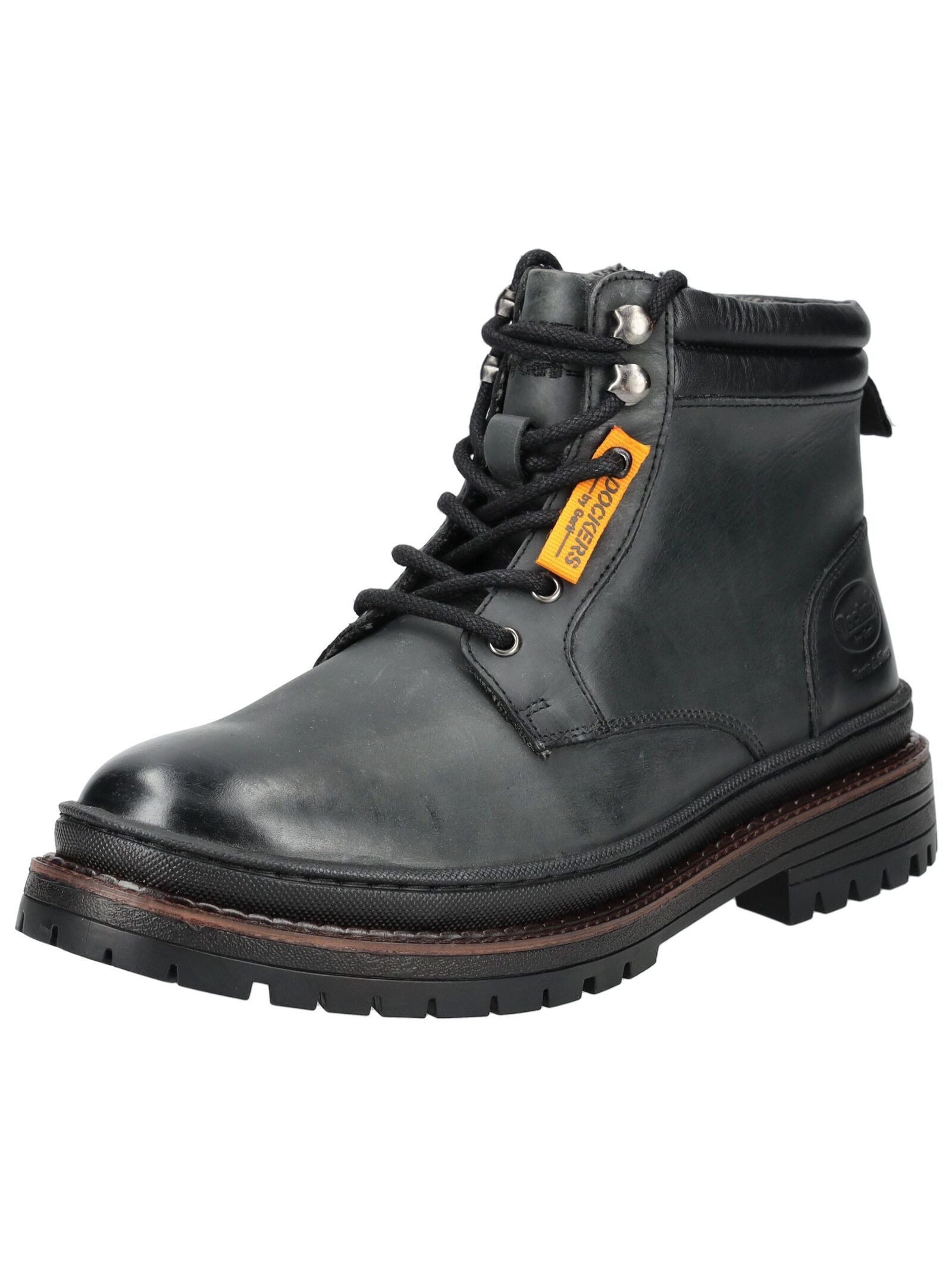 Dockers by Gerli Stiefelette Glattleder Schnürstiefelette günstig online kaufen