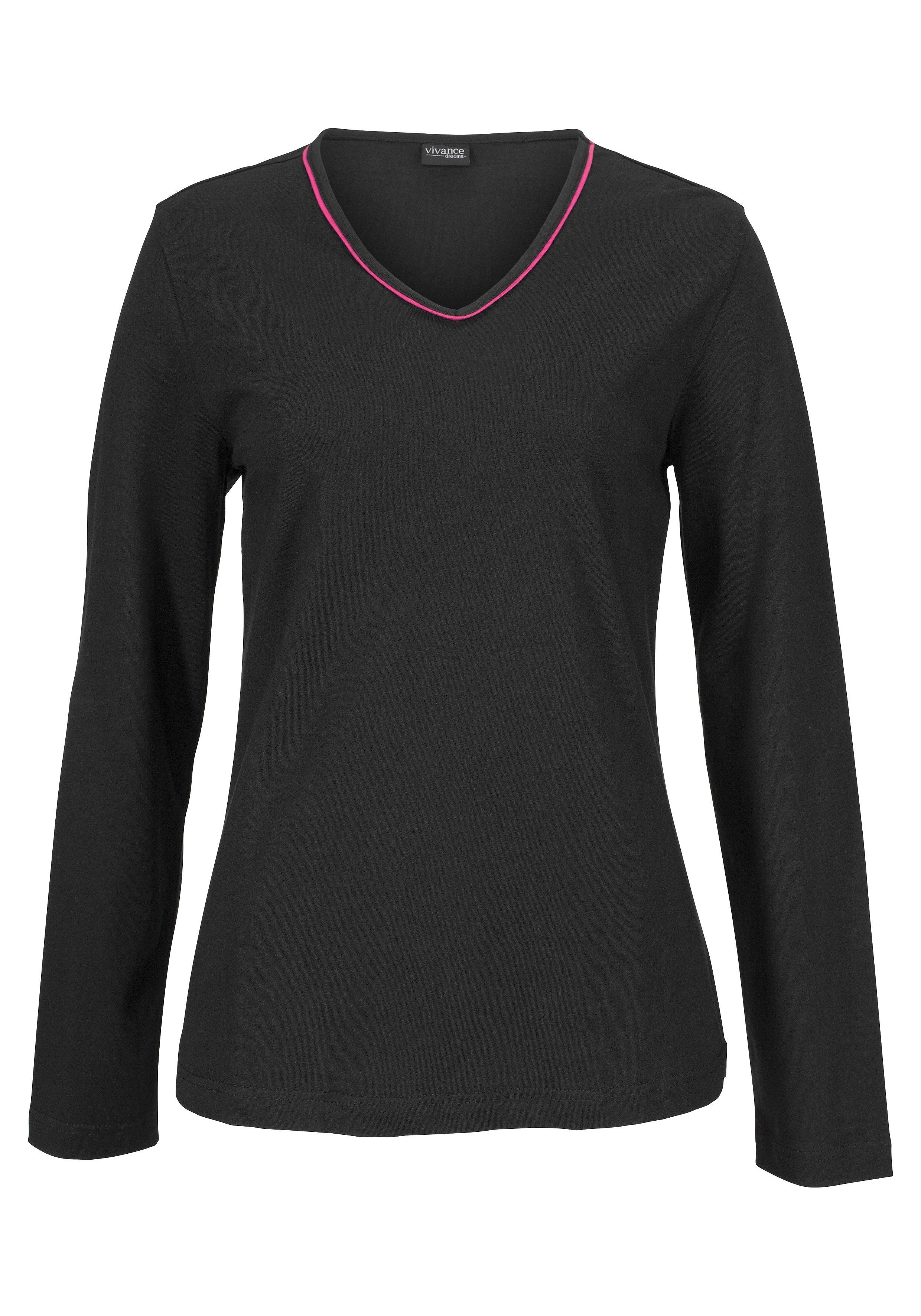 LASCANA Pyjama (2 tlg) mit kuscheliger günstig online kaufen