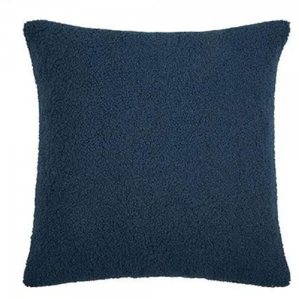 PAD Kissenhülle Kissenhülle Petrol Blau Boucle (40x40cm),