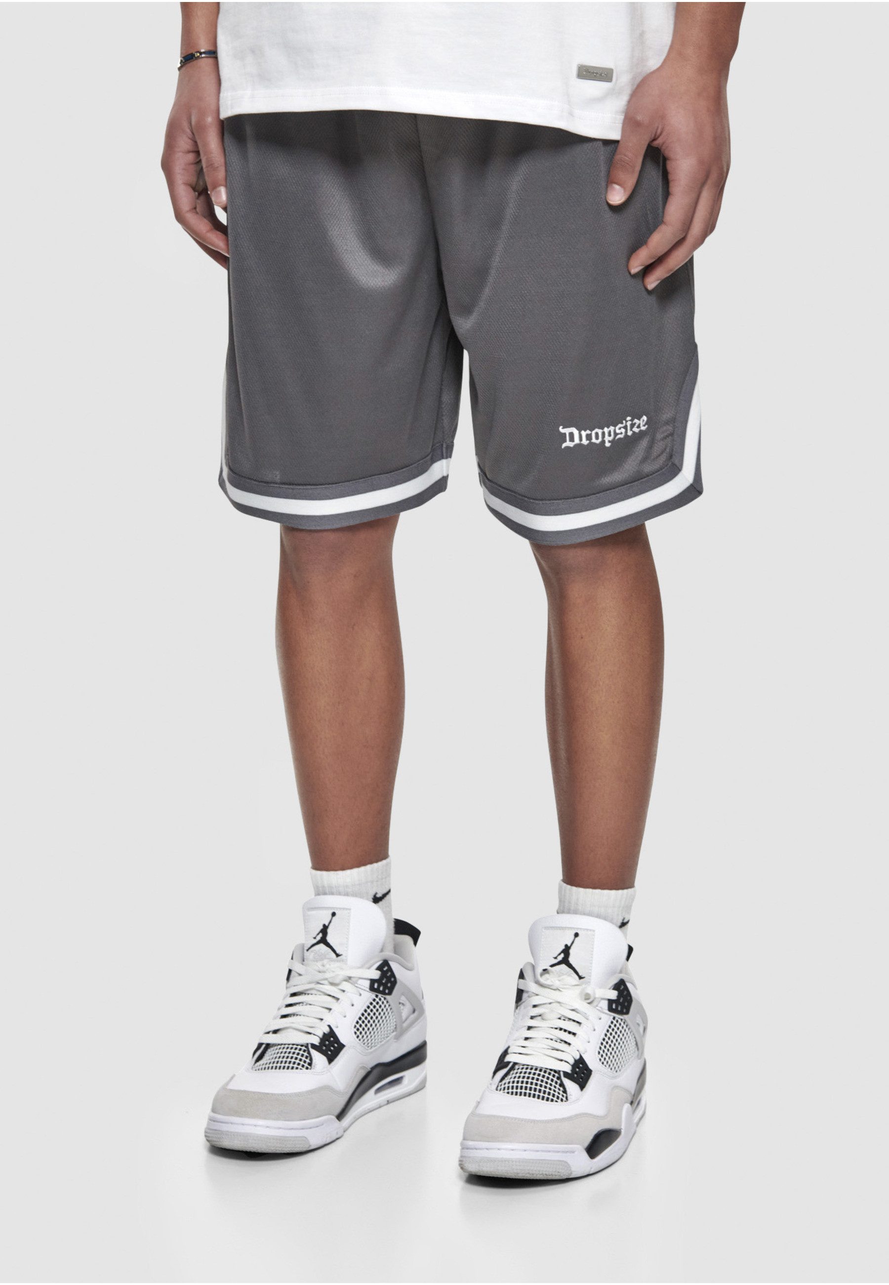 Dropsize Shorts Dropsize Herren Dropsize Logo Mesh Shorts (1-tlg) – Bild 3 von 5