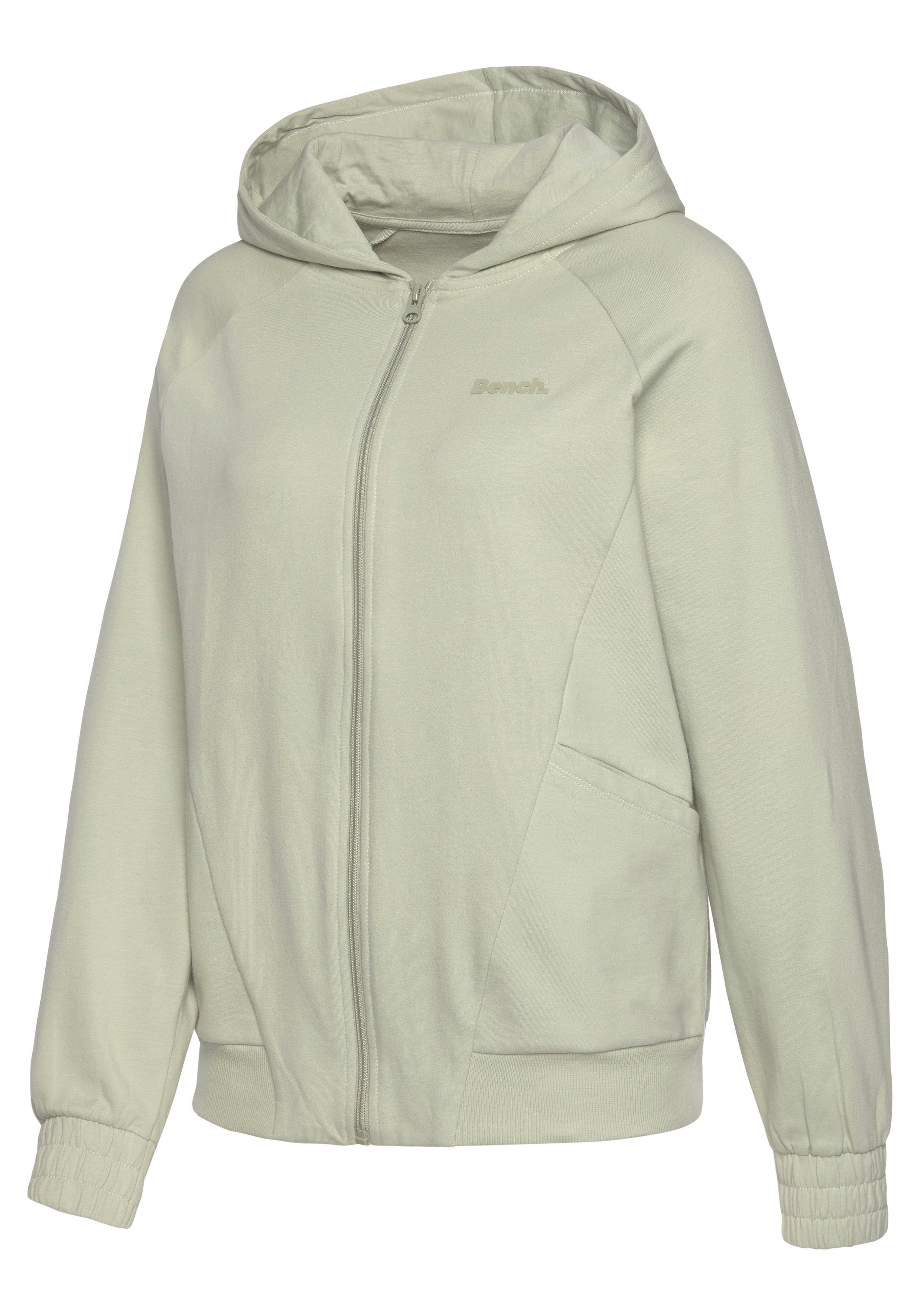 Bench. Loungewear Kapuzensweatjacke mit sportlichen Teilungsnähten, Loungeanzug – Bild 4 von 5