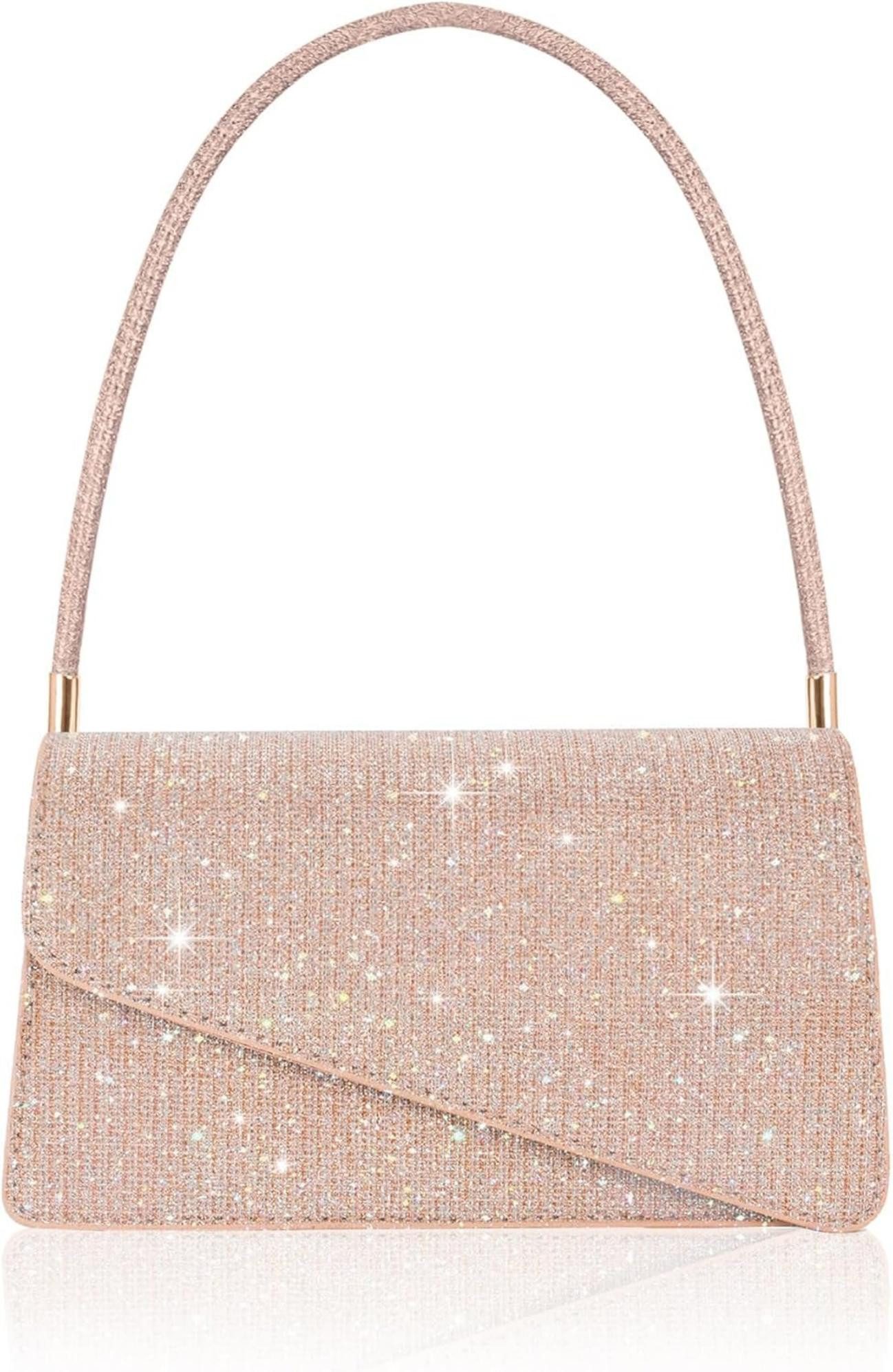 Coonoor Clutch Pailletten Handtasche Damen Klein günstig online kaufen