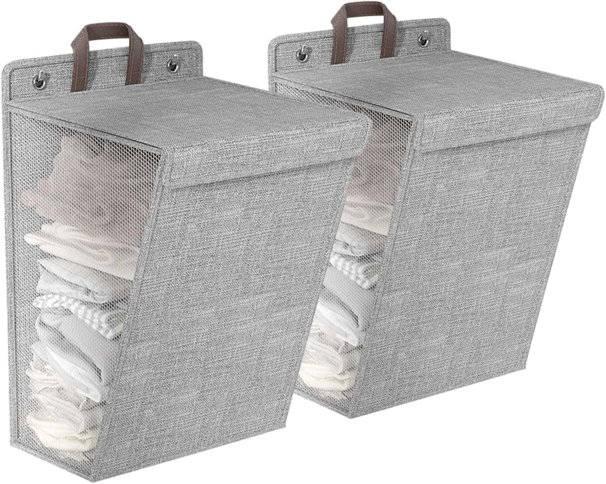 Auledio Wäschekorb Faltbar 60L mit Deckel günstig online kaufen