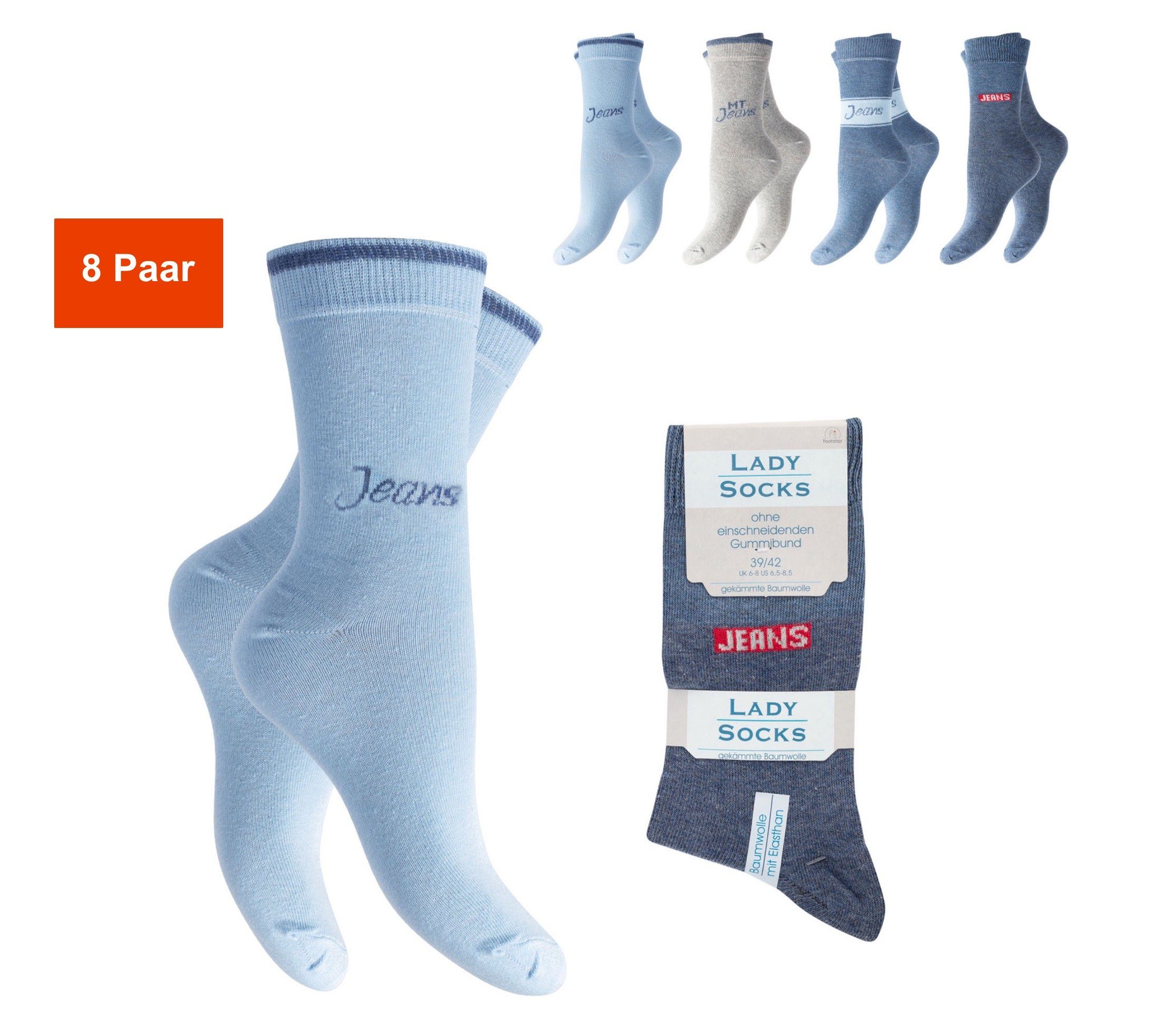 Freizeitsocken Bunte Farbige Damen Socken Sommer-Socken lustig viel Baumwoll Söckchen