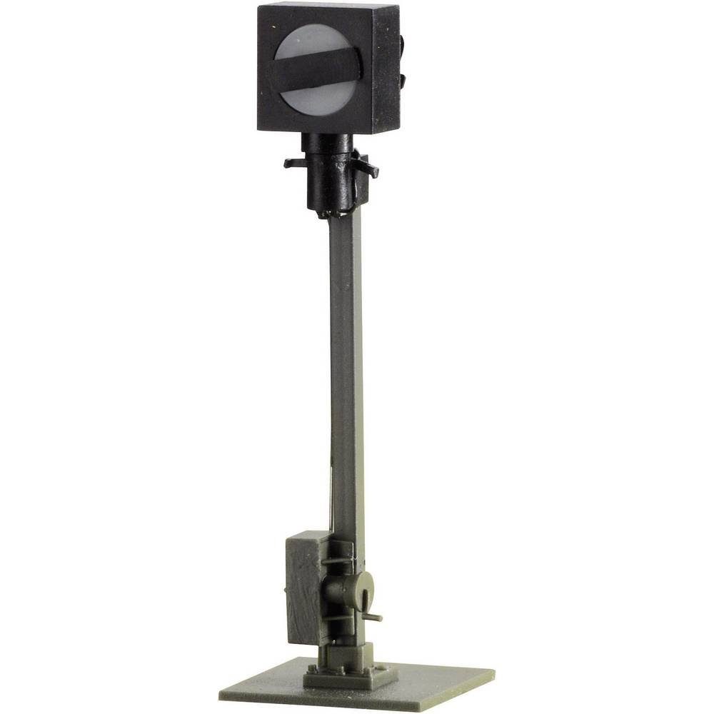 Modelleisenbahn-Signal Gleissperrsignal der DB mit Fuß