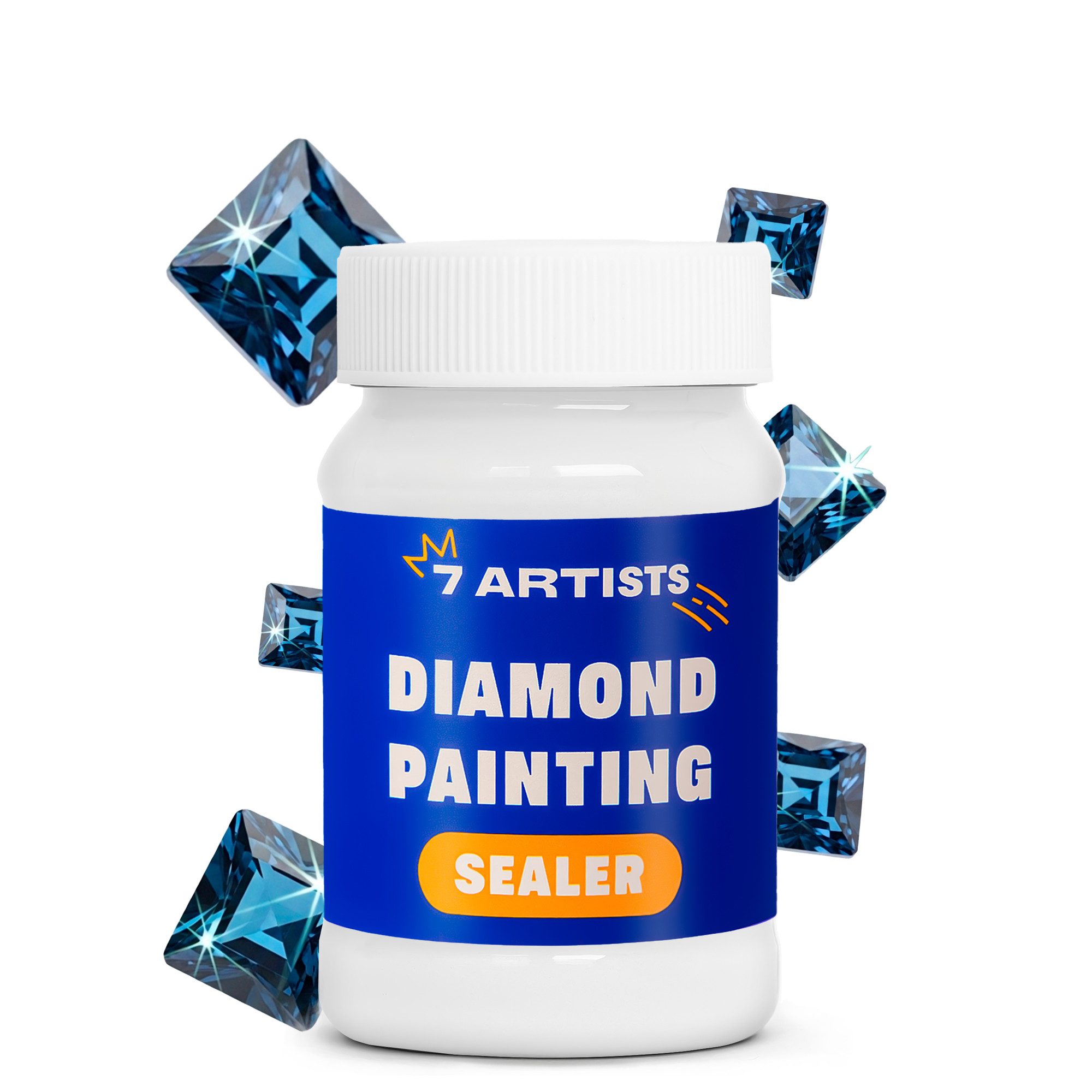 7 Artists Klarlack 7 Artists Diamond Painting Versiegelung Glänzend für Bilder & Puzzle, 100 ml, 230 ml