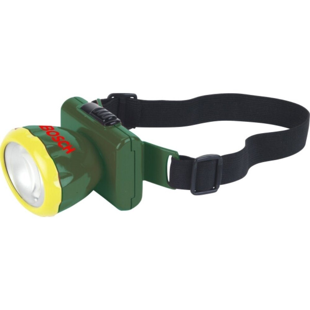 Klein Spielwerkzeug Bosch - Kopflampe - grün/gelb