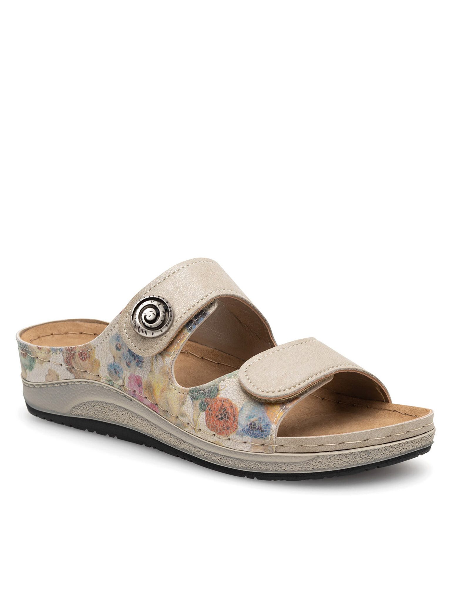 INBLU Pantoletten PF010100 Goldfarben Pantolette