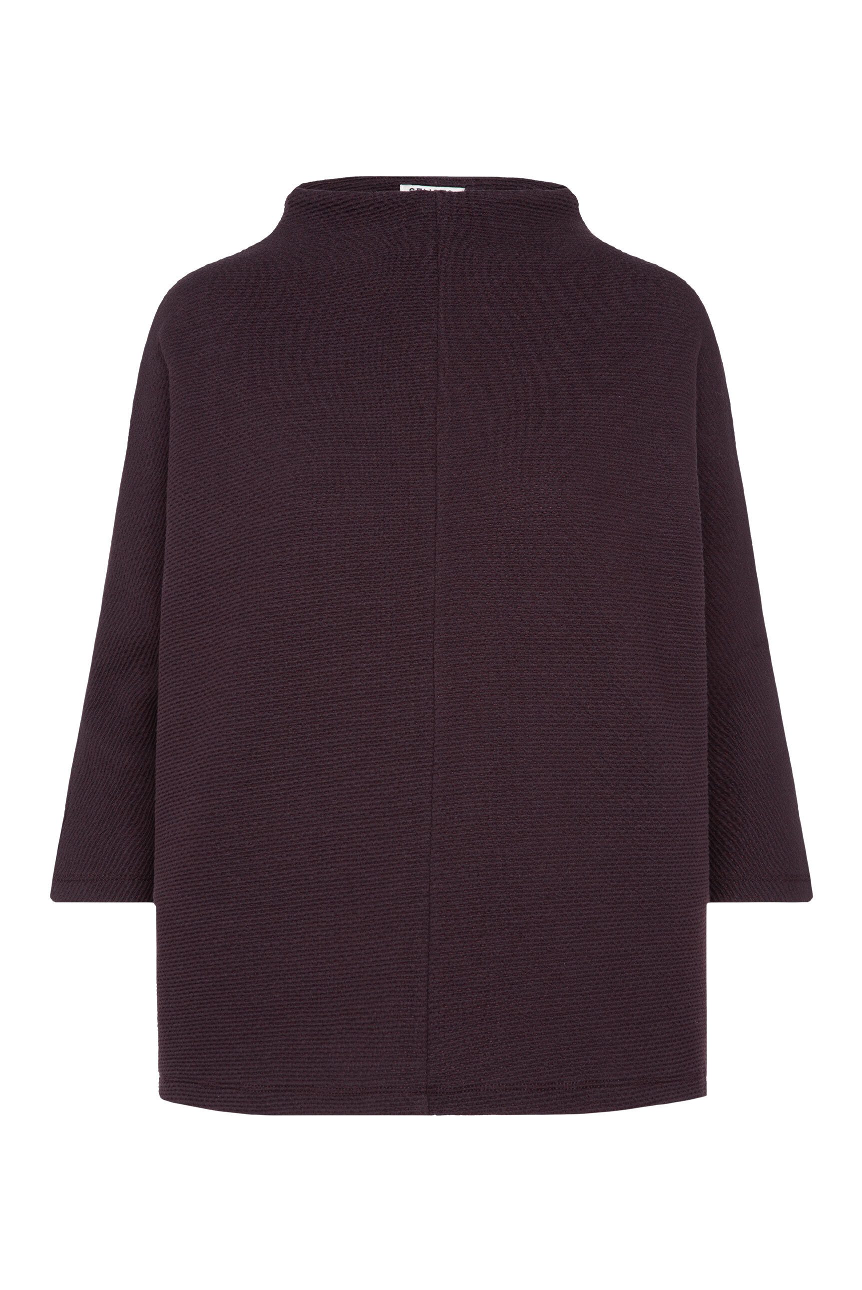 SENSES.THE LABEL 3/4-Arm-Shirt mit Baumwolle