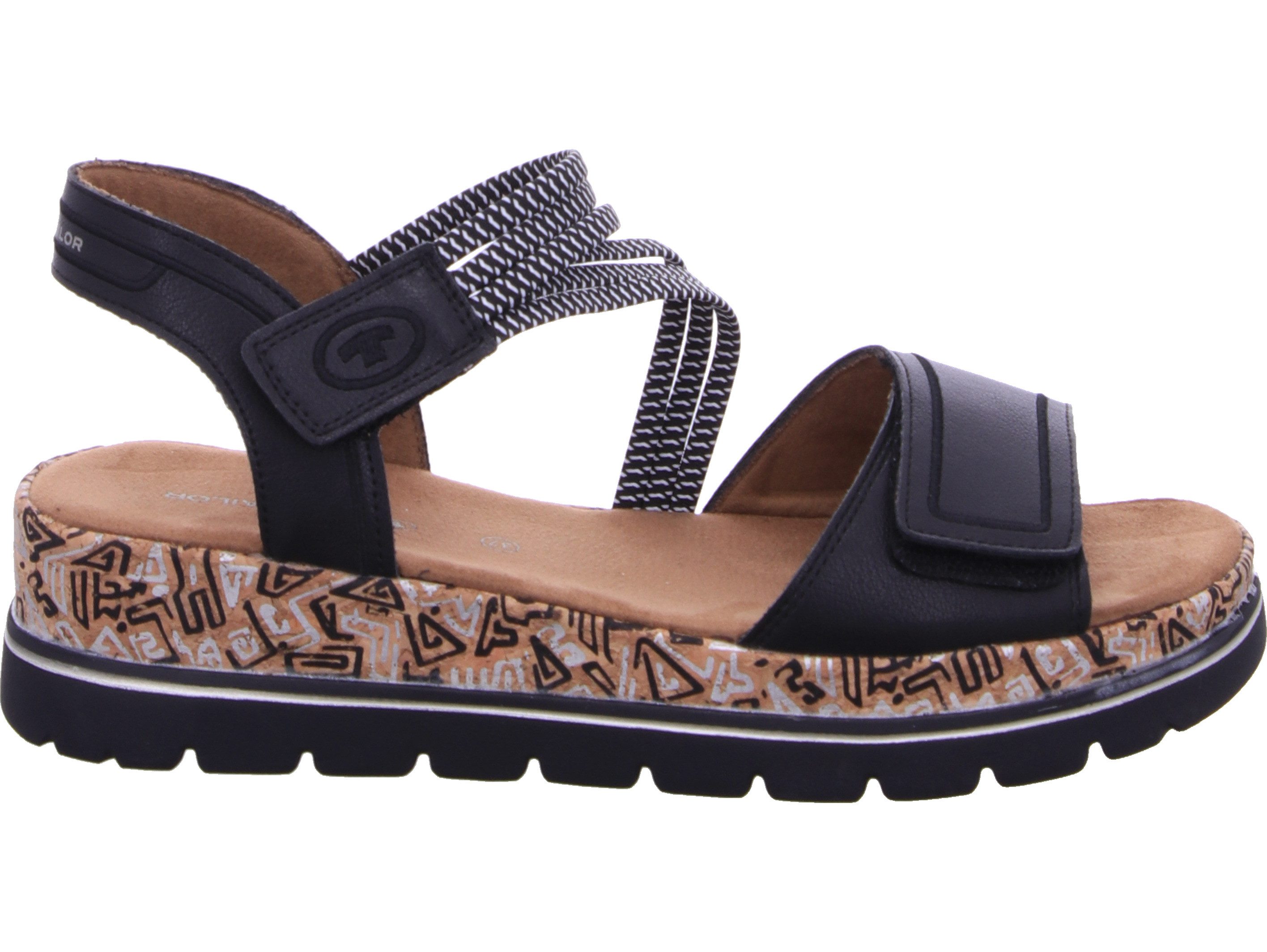 TOM TAILOR Keilsandalette 100% vegan