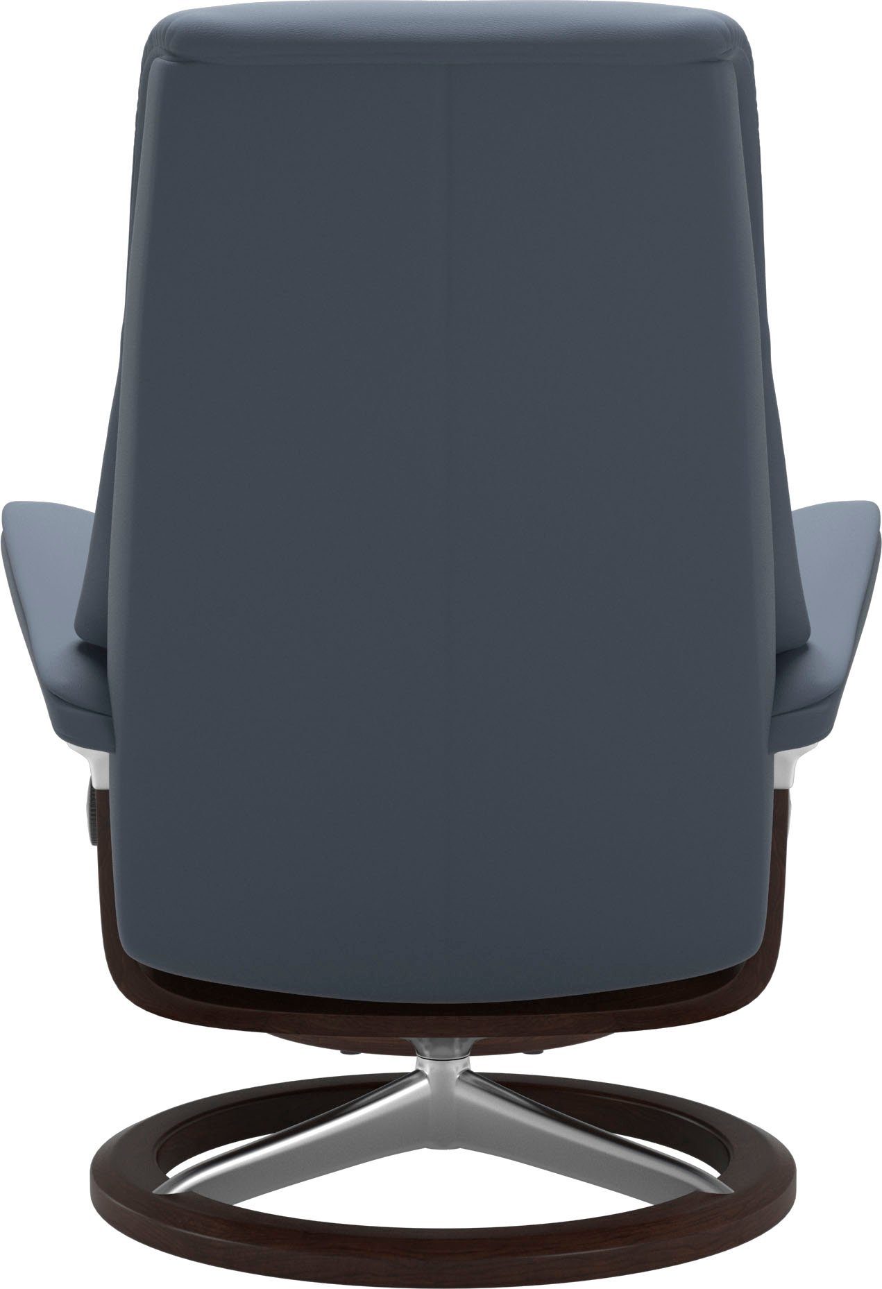 Stressless® Relaxsessel View mit M,Gestell mit Größe Braun Relaxsessel (Set, Base, Signature Hocker)