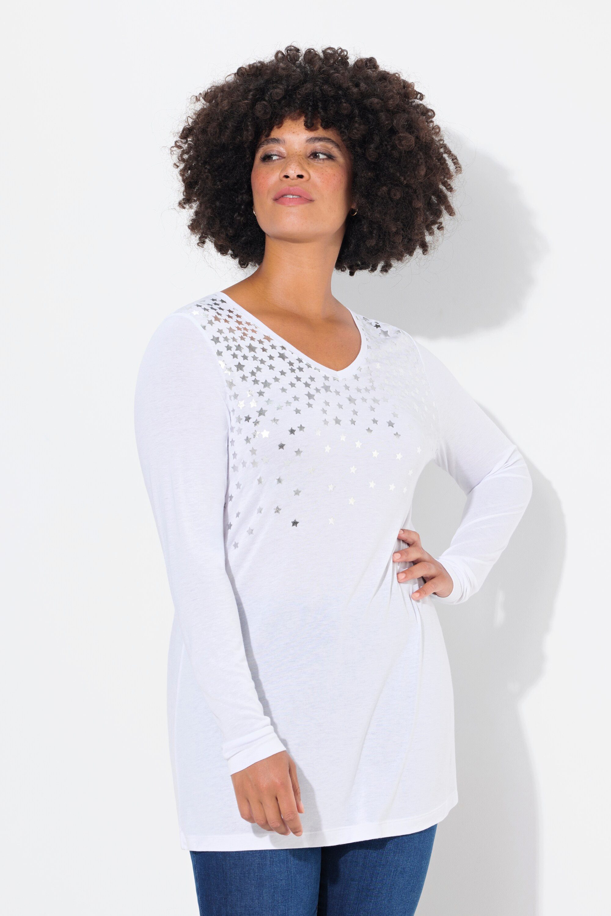 Angel of Style Longsleeve T-Shirt A-Linie günstig online kaufen