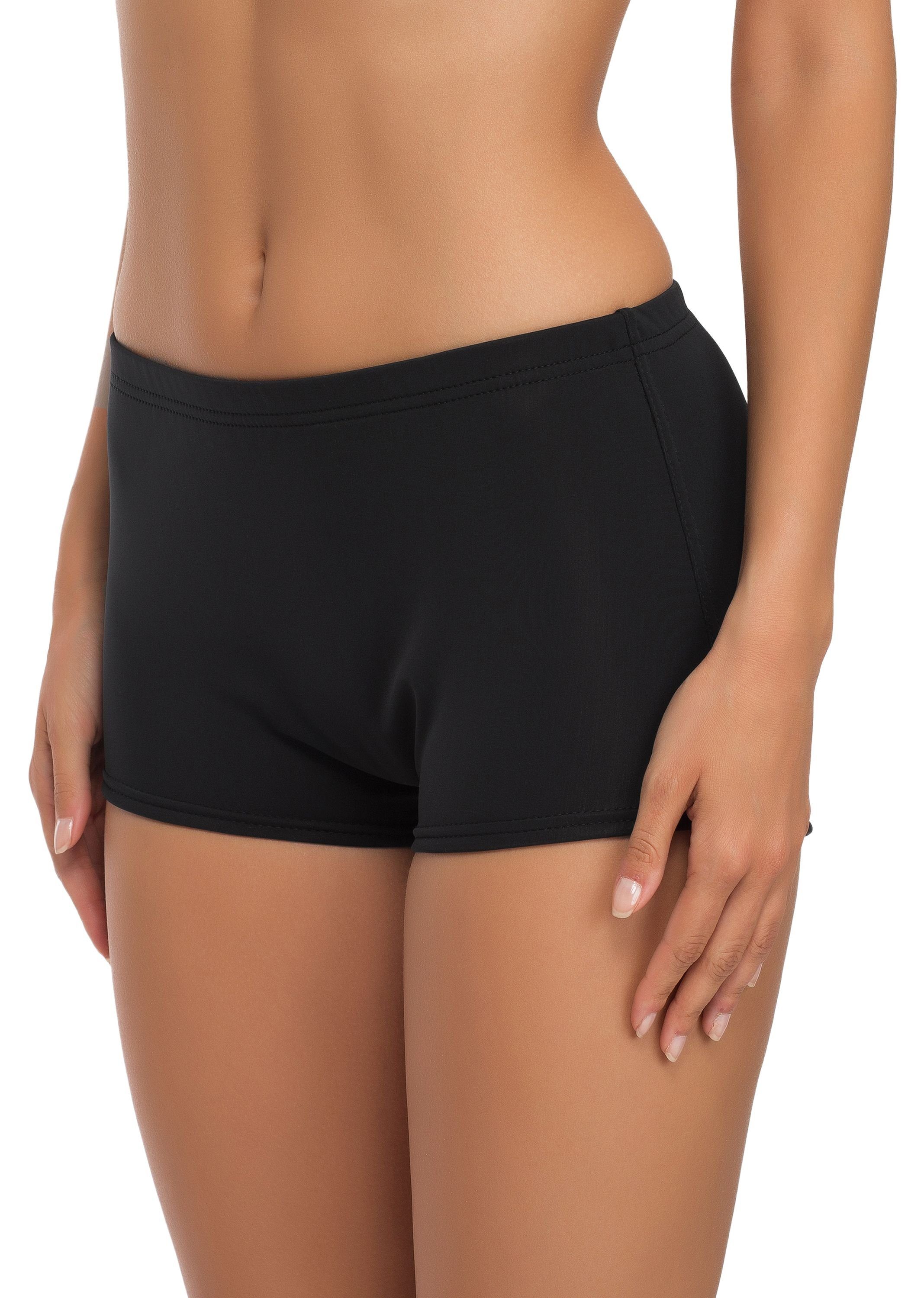 Badeshorts Merry Schwarz Badeshorts Bikinihose Damen Modell (9240) L23L1 Style