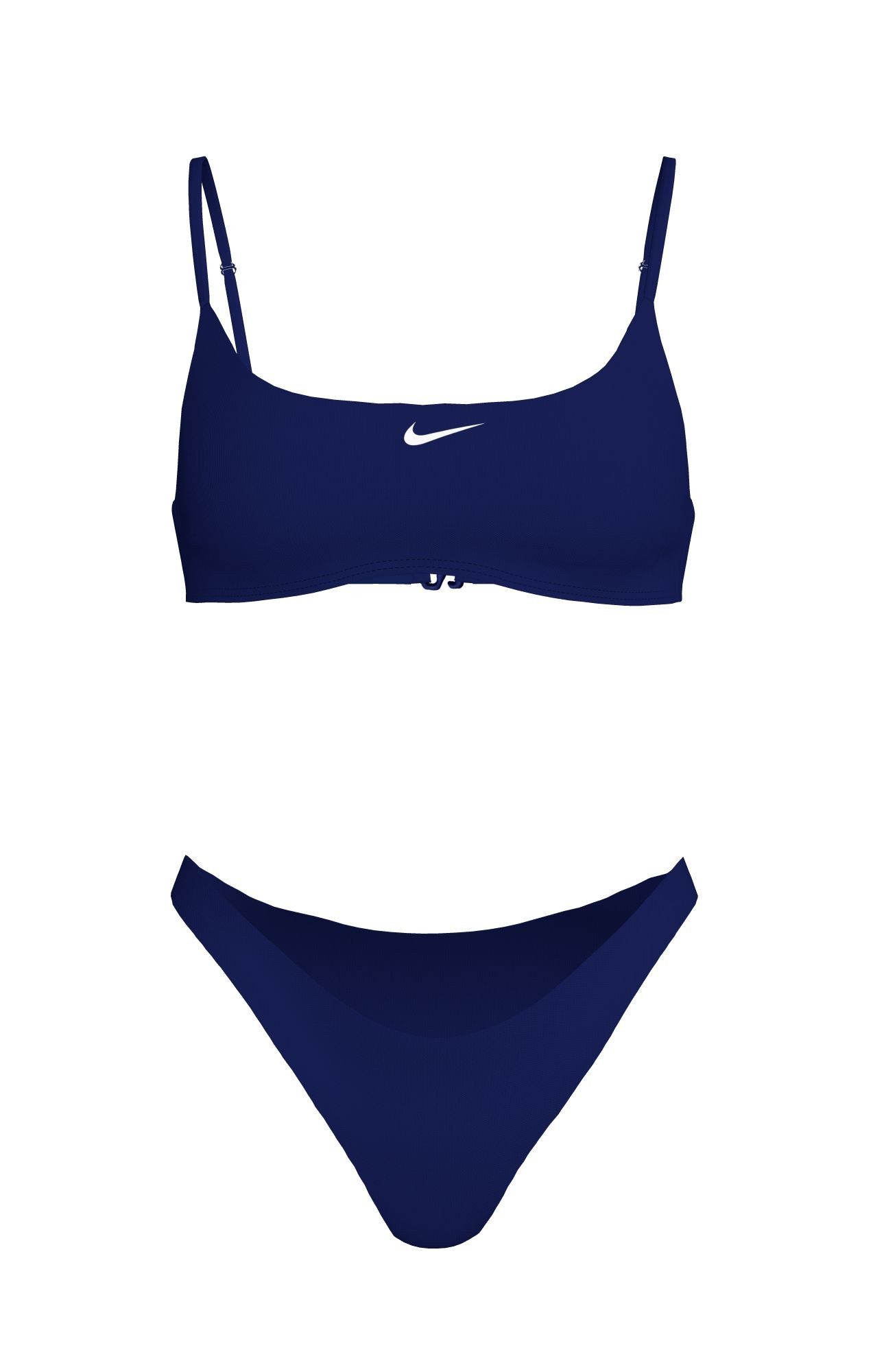 Nike Bustier-Bikini BRALETTE BIKINI SET (Set, 2-St) für Jugendliche, sportlicher Stil, schnell trocknendes Material