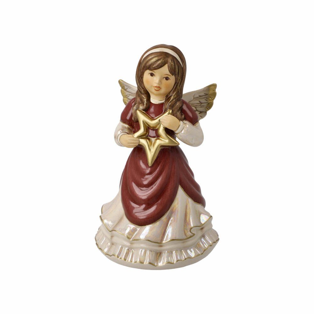 Figurine Goebel ange en porcelaine avec nounours 10 cm 1