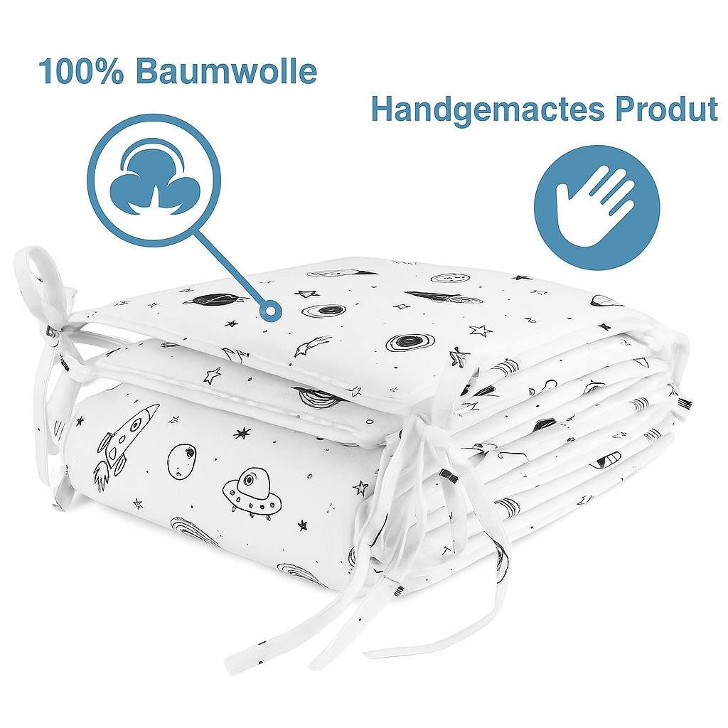 Luchild Bettumrandung, Höhe 30 mm, (Gepolsterte Bettgitterabdeckung, Sicher günstig online kaufen