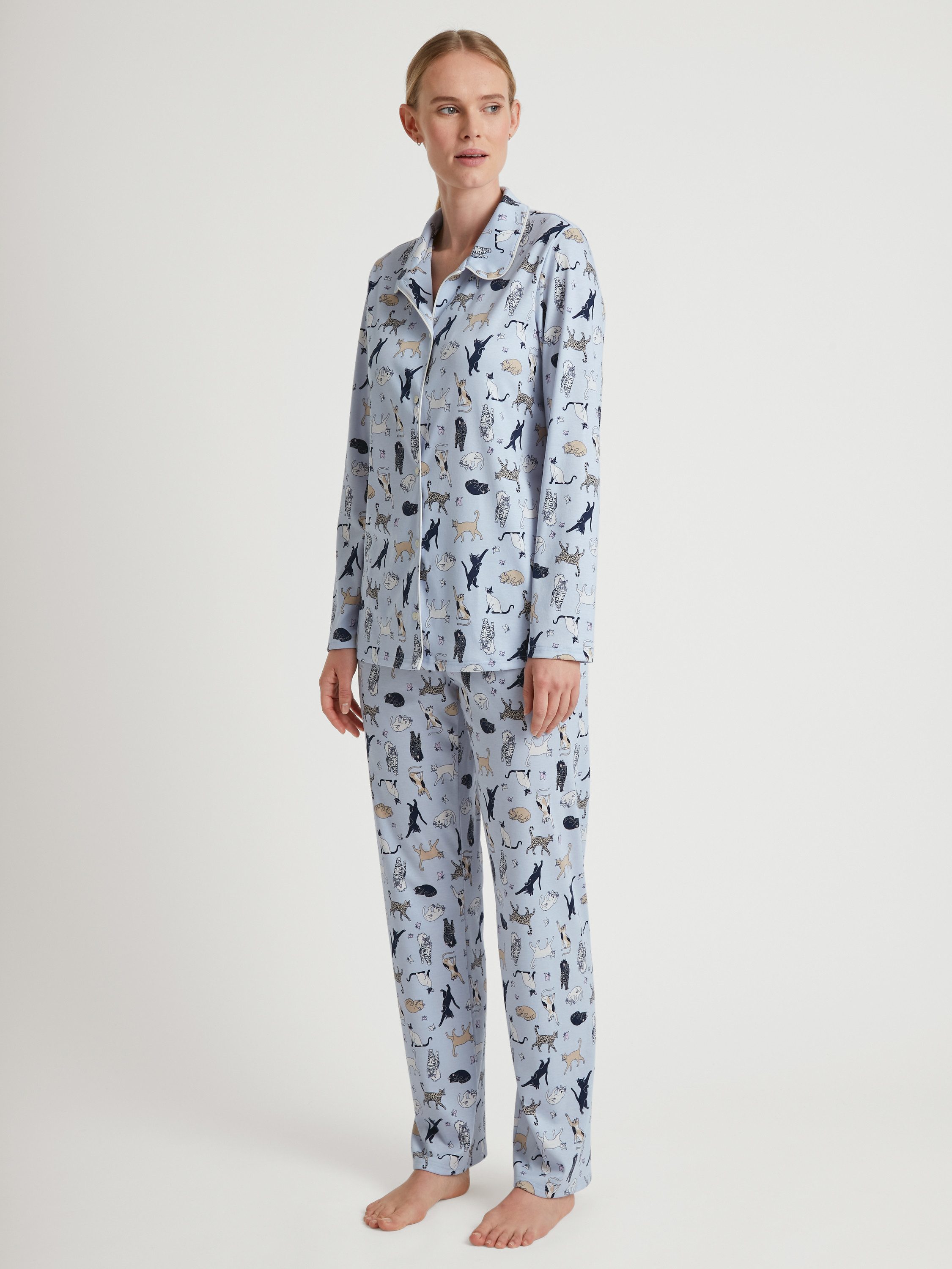 CALIDA Pyjama Cat Dreams Damen (2 günstig online kaufen
