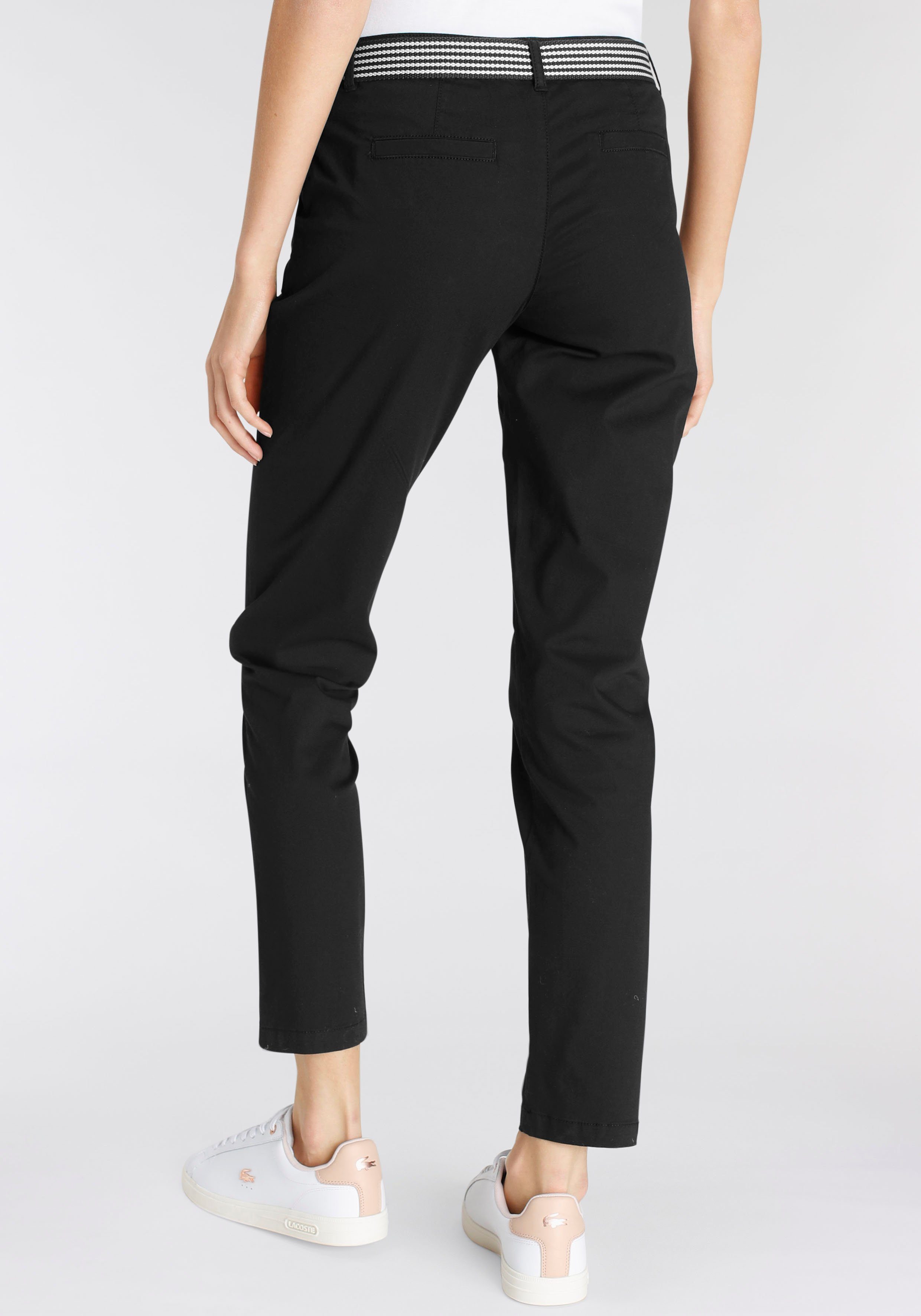 DELMAO Chinohose (Set, 2-tlg., mit Gürtel) günstig online kaufen