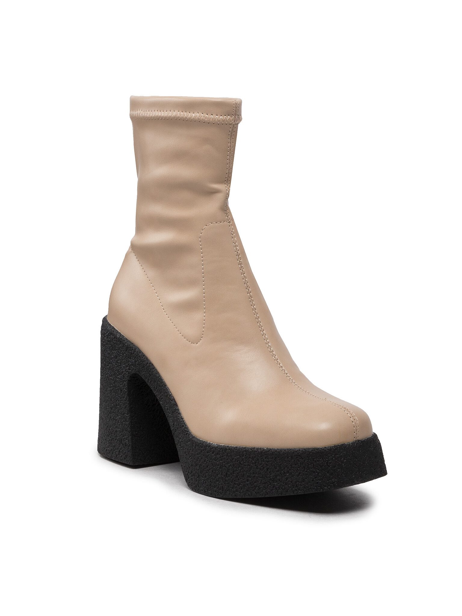 DeeZee Stiefeletten ZAL96063T-3 Beige Stiefelette