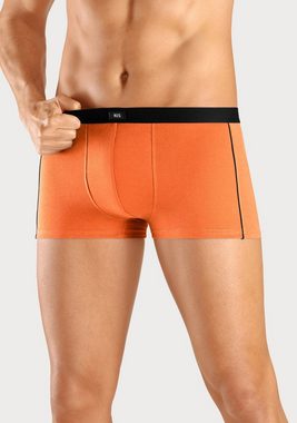H.I.S Boxershorts (Packung, 3-St) in Hipster-Form mit schmalen Piping