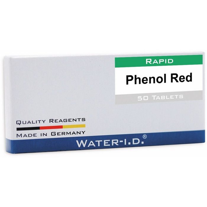 WATER-I.D. Pool Water-i.d. Tabletten Phenol Rot für FlexiTester