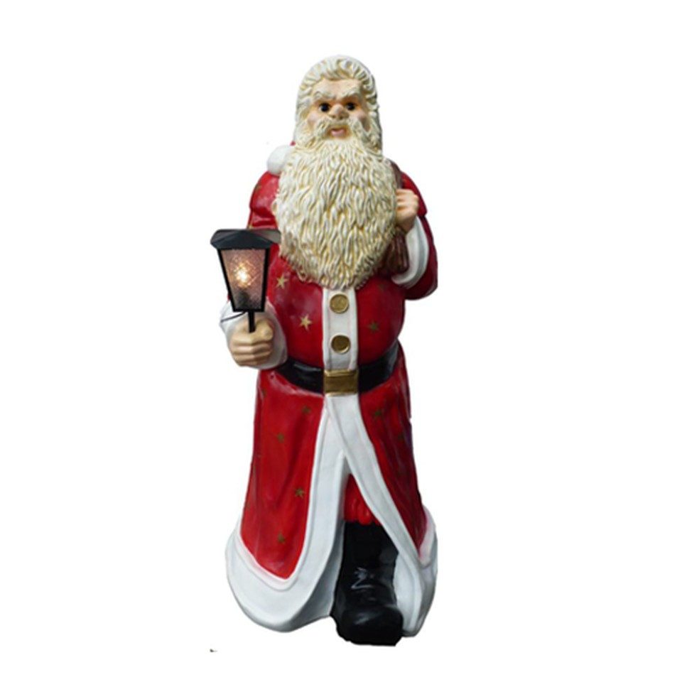 Xlmoebel Weihnachtsfigur Weihnachtsmann Figur Deko Statue Nikolaus Skulptur 175 cm Neu, Made in Europa