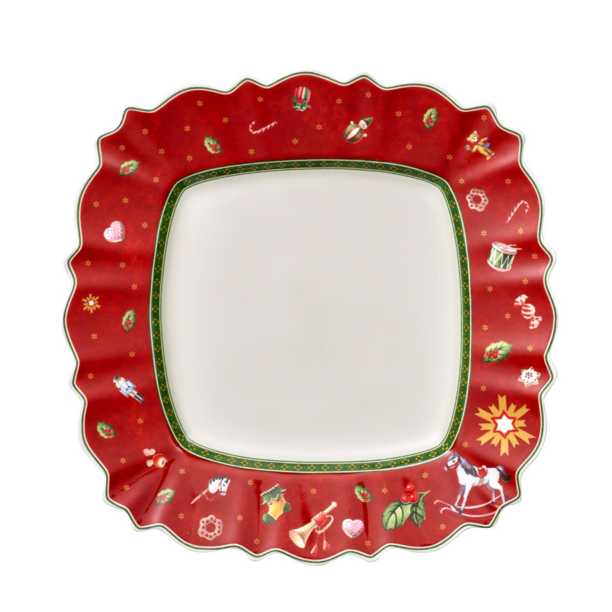 Villeroy & Boch Speiseteller Toy's Delight Weihnachtsgeschirr, 28x28 cm