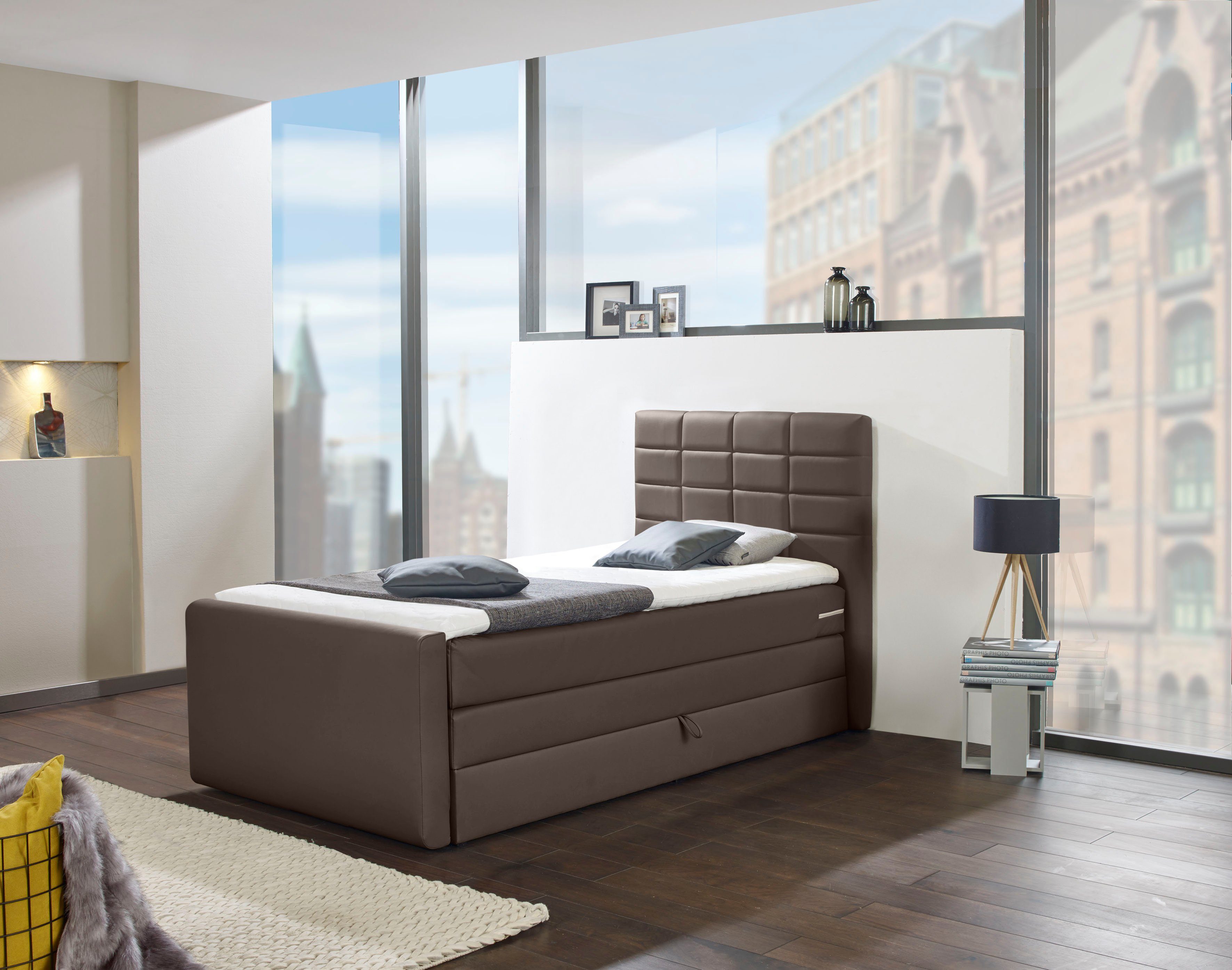 INOSIGN Boxspringbett Lethbridge, inkl. Bettkasten und günstig online kaufen