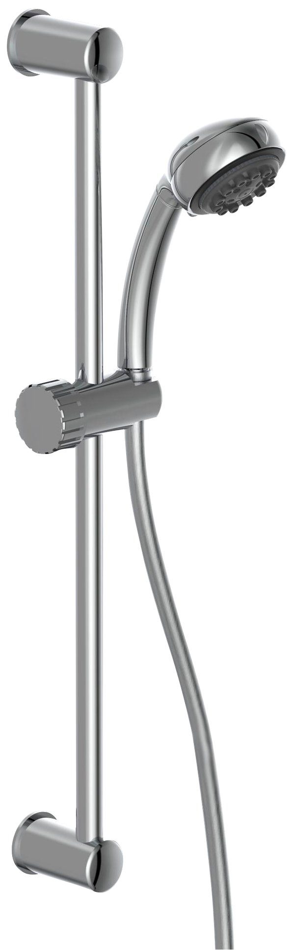 Eisl Stangenbrause-Set VITAL, Höhe 60 cm, 8 Strahlart(en), Duschkopf mit  Schlauch und Halterung, Handbrause mit 8 Funktionen