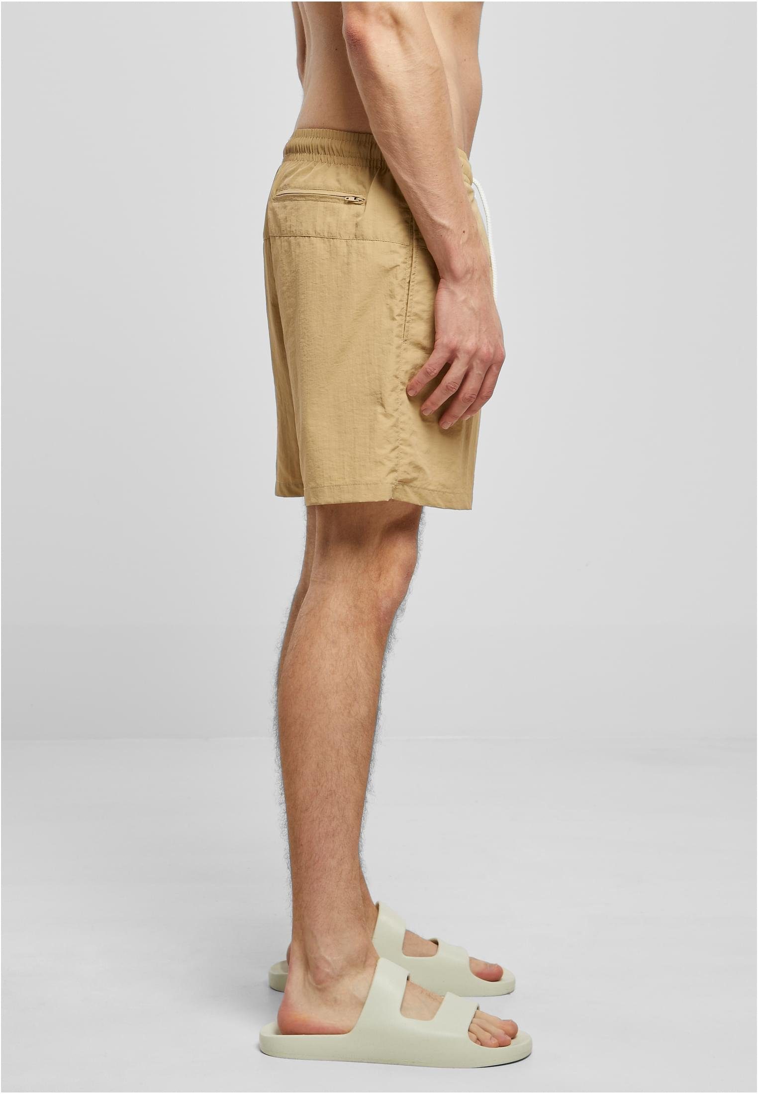 URBAN CLASSICS Badeshorts unionbeige Swim Herren Shorts