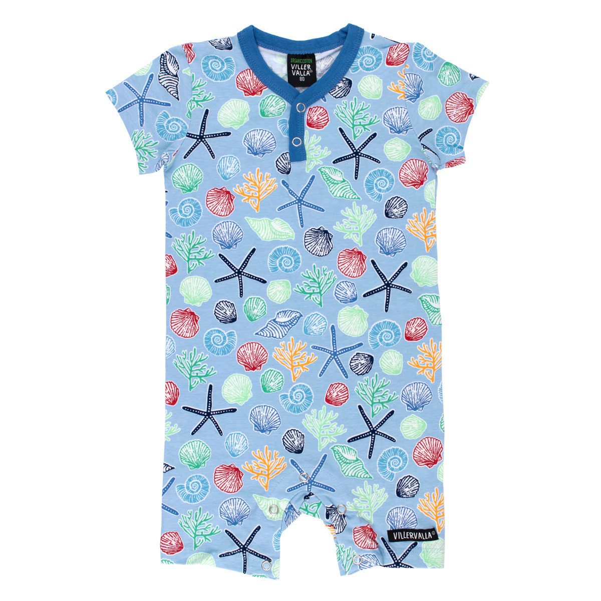 Villervalla Kurzarmbody 0098MPA Unisex Kinder (1-tlg) Kleidbody, Body mit Rock, Bodysuit-Kleid, Bodykleidchen, Body-Dress