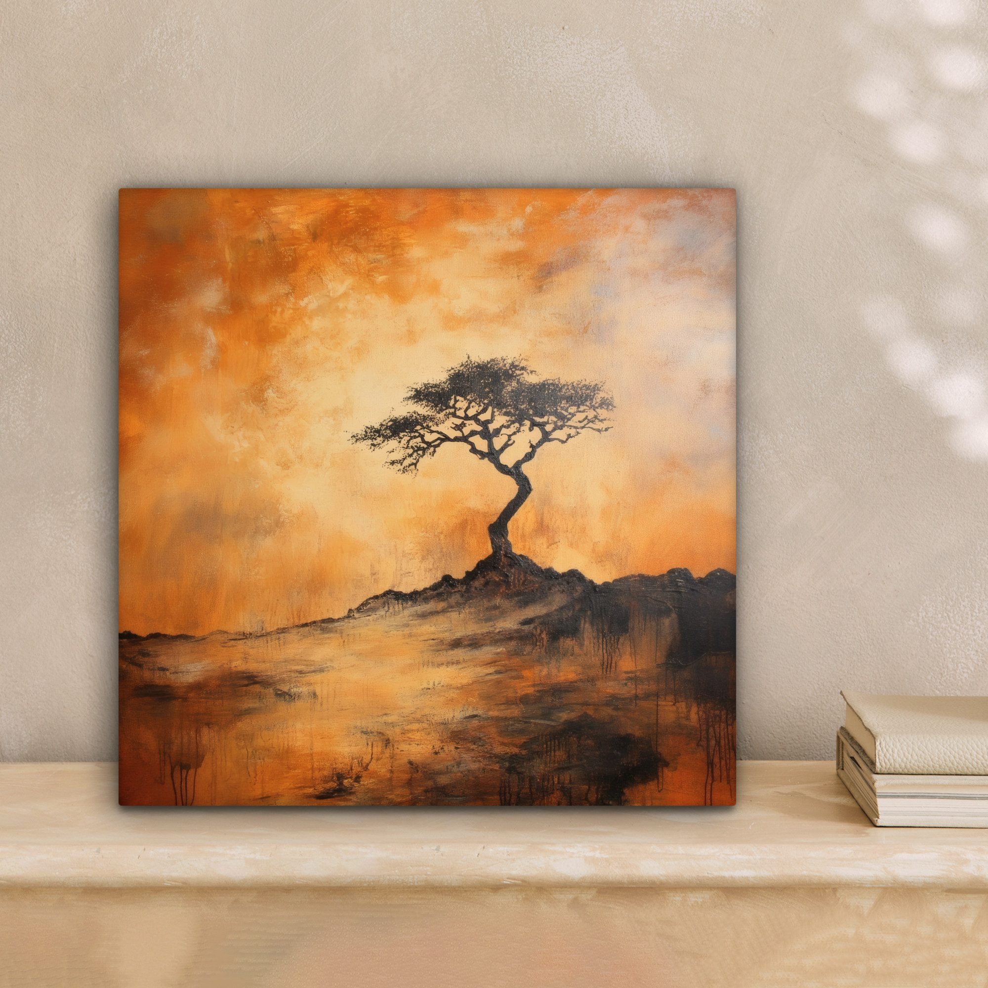 OneMillionCanvasses® Leinwandbild Baum - Landschaft - günstig online kaufen