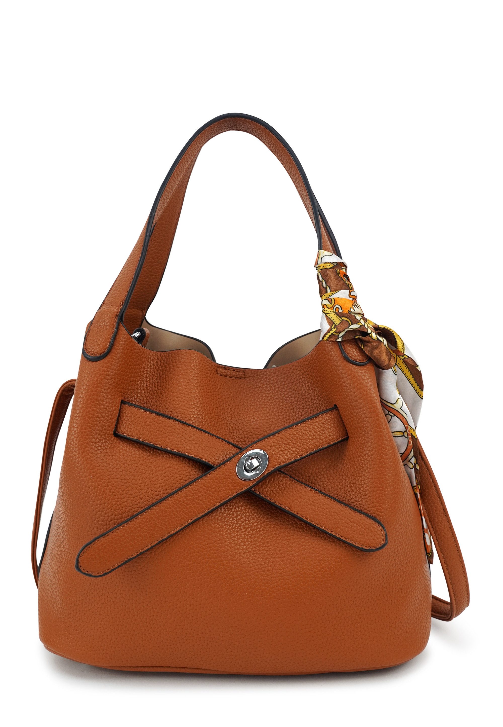 Harpa Schultertasche MALU, mit dekorativem Schal
