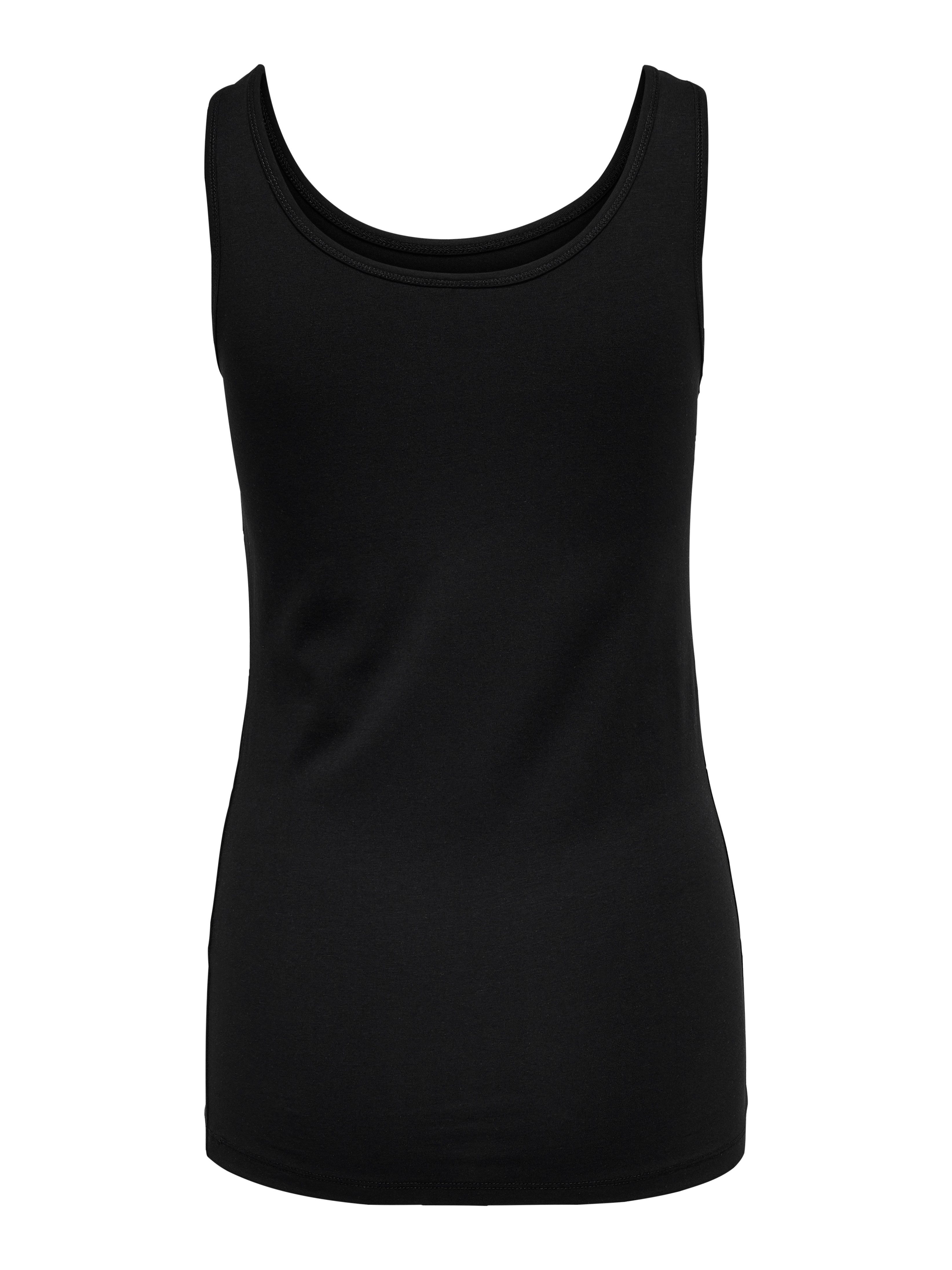 ONLY Tanktop ONLLIVE LOVE S/L TANK TOP NOOS Baumwollmischung