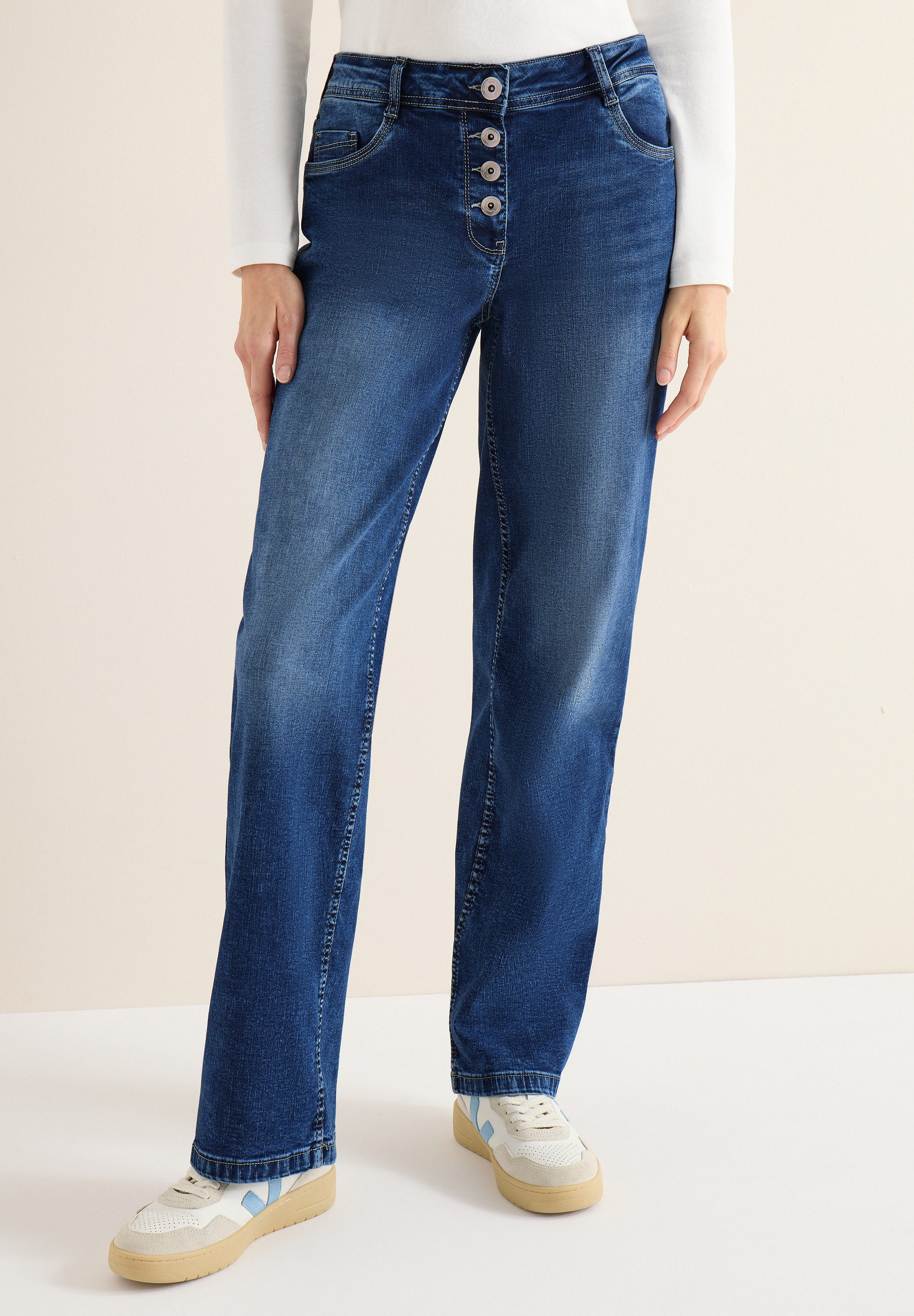 STREET ONE Loose-fit-Jeans 5-Pocket-Style günstig online kaufen