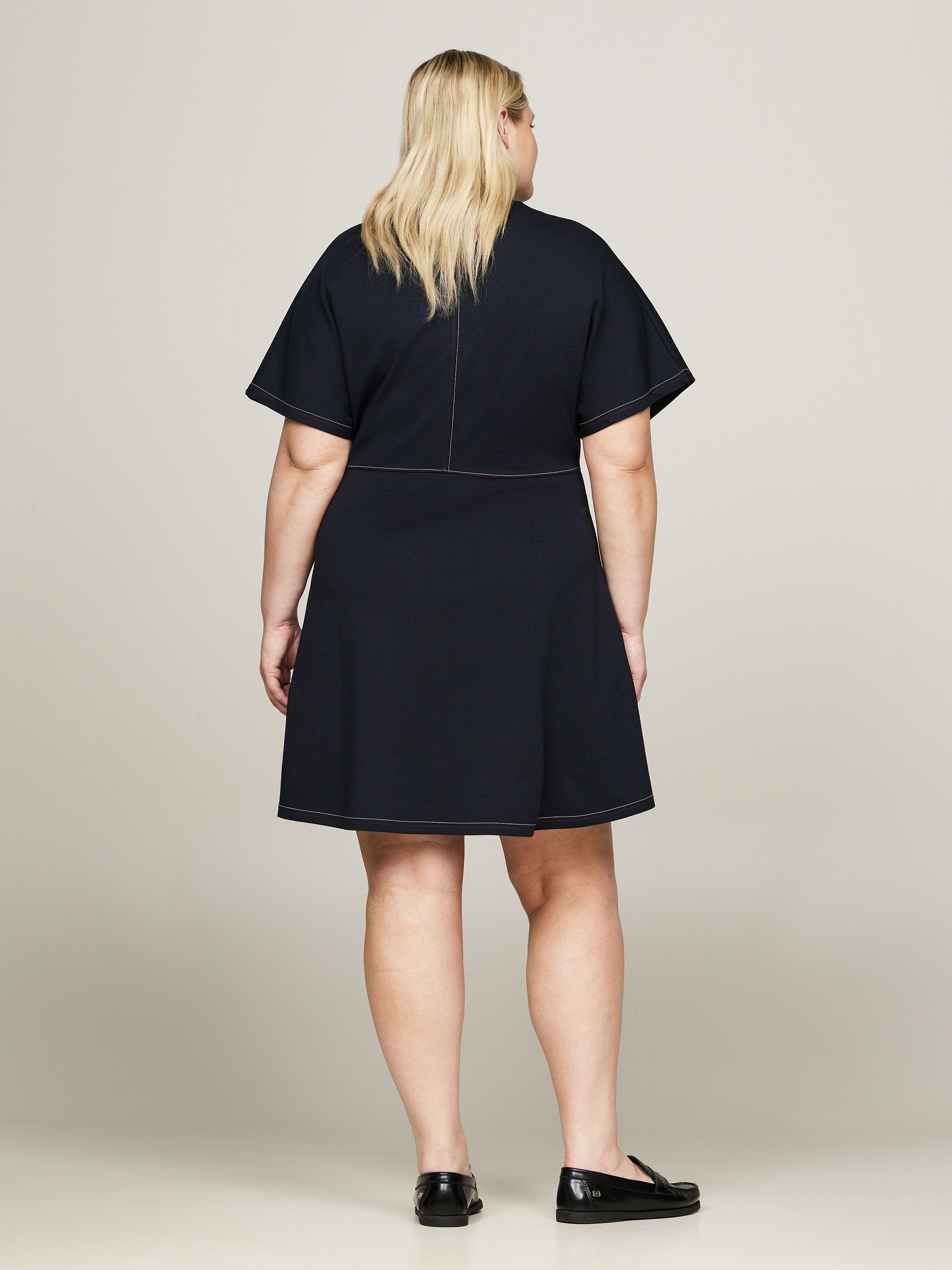 Tommy Hilfiger Curve Blusenkleid CRV GLOBAL günstig online kaufen