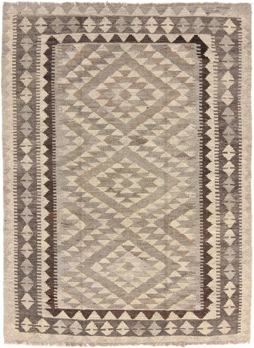 Orientteppich Kelim Afghan 125x170 Handgewebter Orientteppich, Nain Trading, rechteckig, Höhe: 3 mm