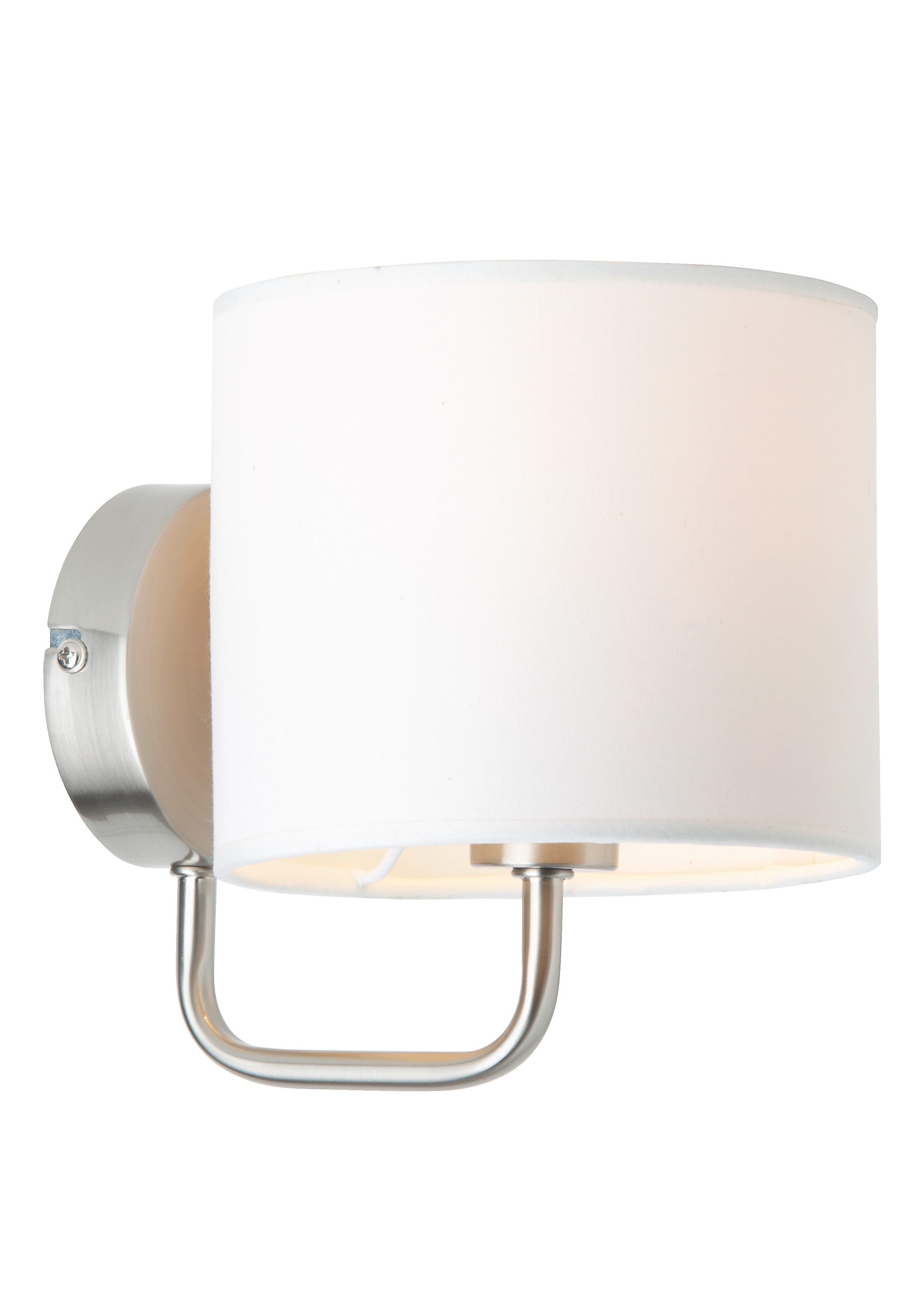 Luxus LED Wandleuchte Stoff Beleuchtung Höhe 26 cm Schalter Wohnzimmer EEK A+ 