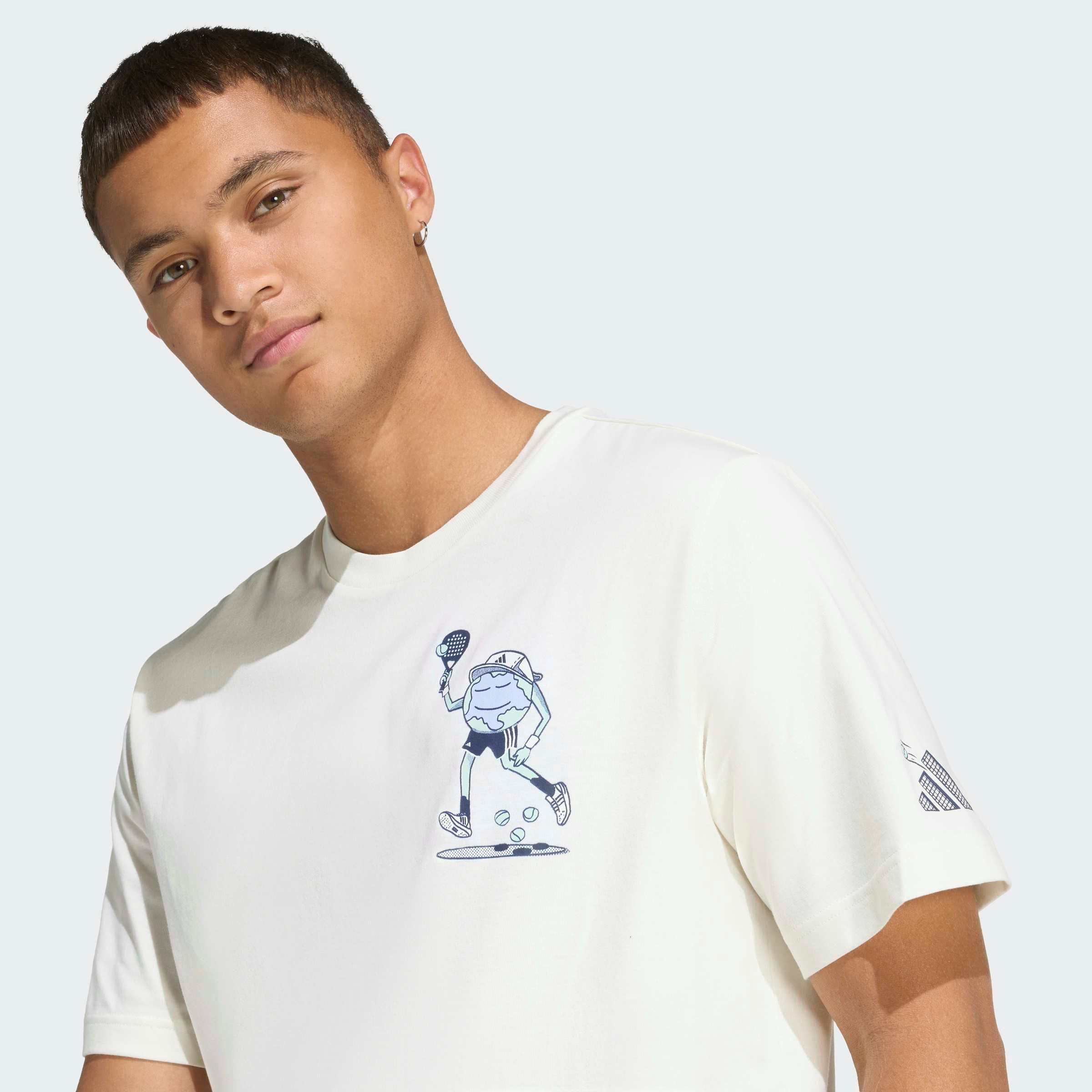adidas Sportswear T-Shirt EARTH DAY PADEL, GRAFIK Print T-Shirt