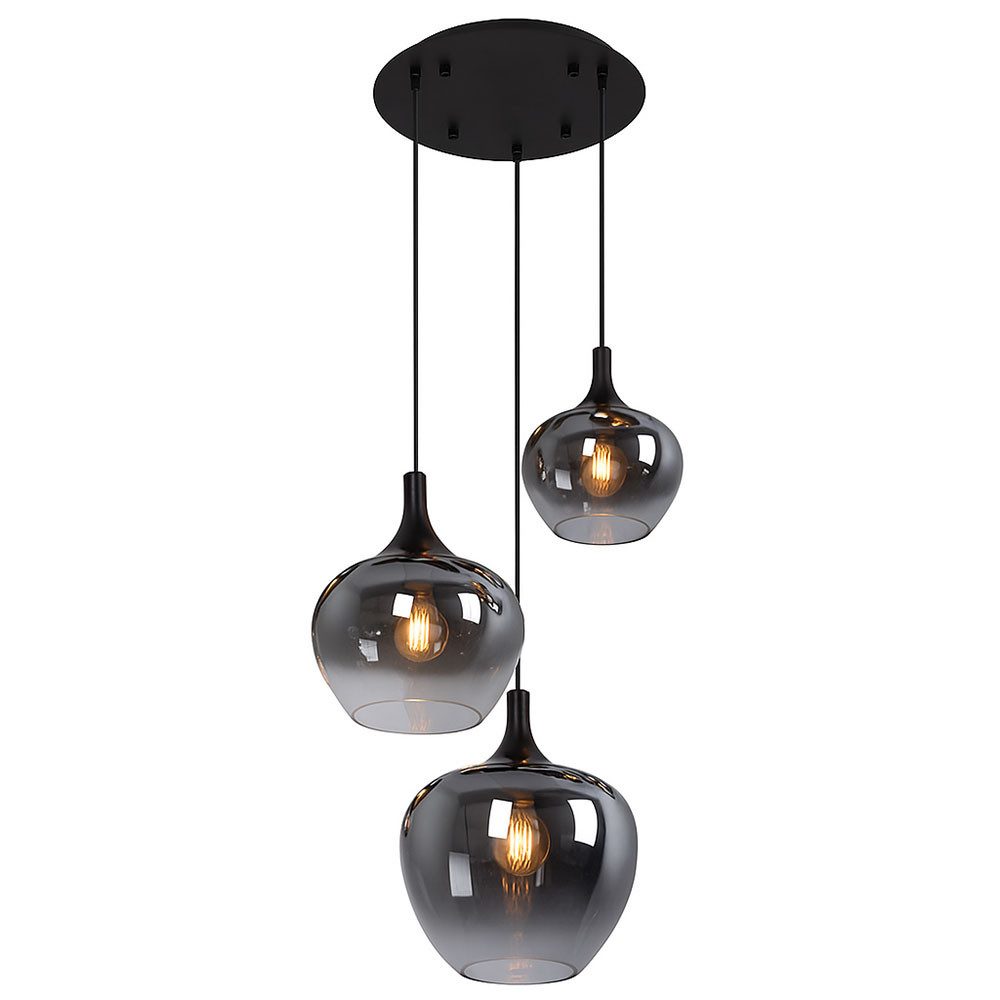 GLOBO LIGHTING LED-Hängeleuchte, Leuchtmittel inklusive, Warmweiß, Hängeleuchte Pendellampe Wohnzimmer Pendelleuchte Esstischleuchte
