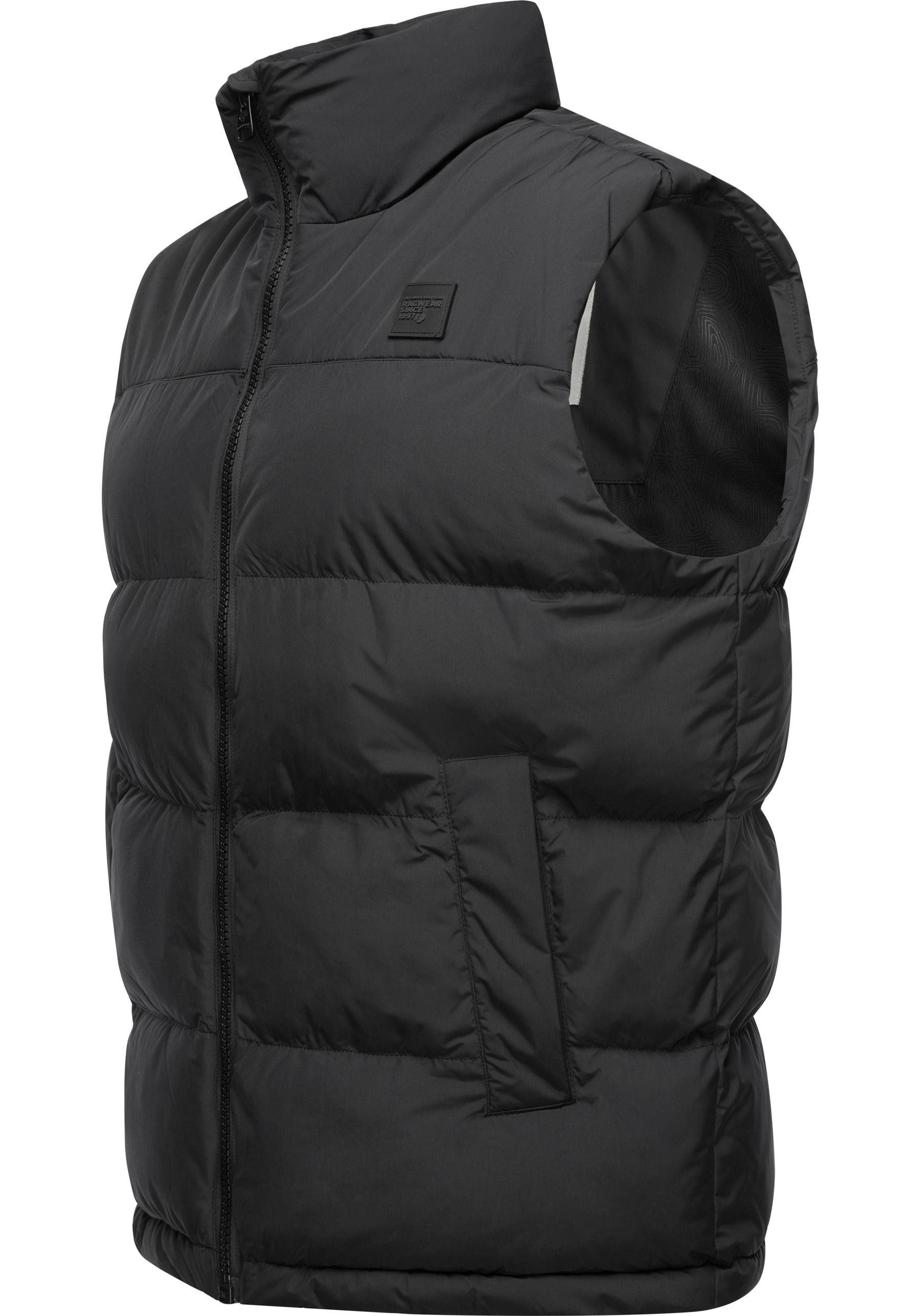 Ragwear Steppweste Savan Wasserdichte gesteppte Herren Outdoorweste