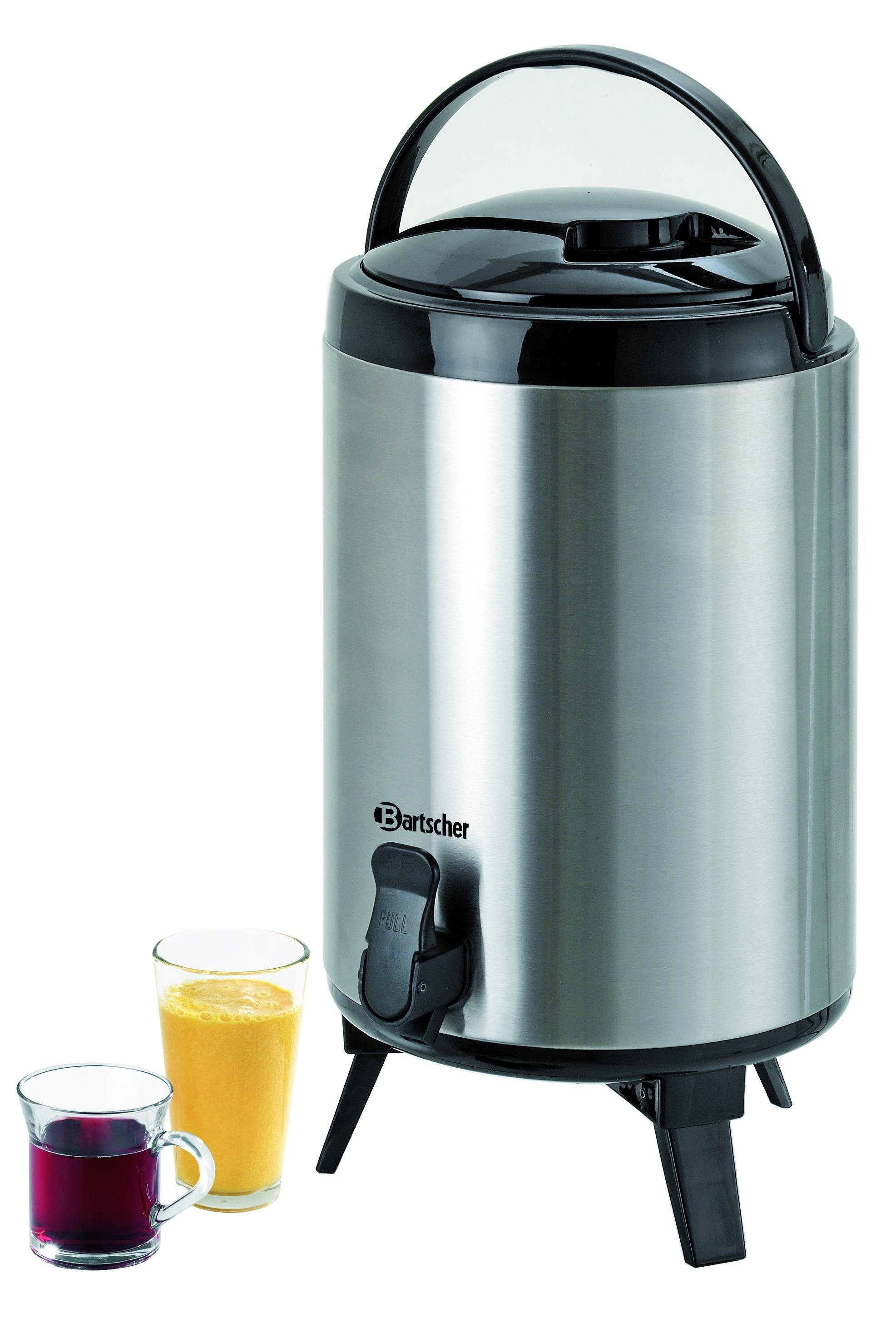 Getränkespender Iso-Dispenser 9L 9 Liter, Edelstahl, 150981