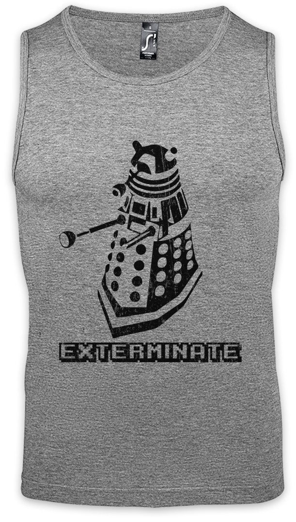 Urban Backwoods Tanktop Exterminate Ärmelloses T-Shirt Graham Yasmin Ryan Doc Doctor Doktor Telefonzelle Who Phone Booth