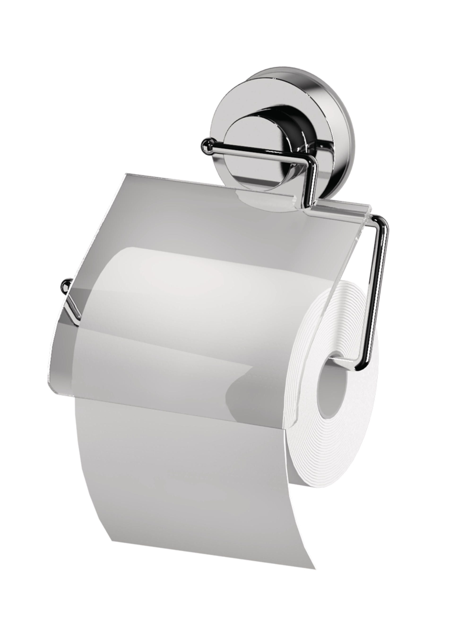 Badaccessoire-Set WC-Papierhalter VacuumCap Ela chrom