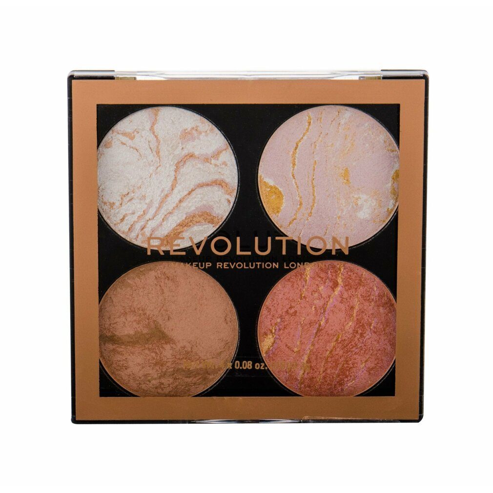 Revolution Highlighter Makeup Cheek Kit Take A Breather