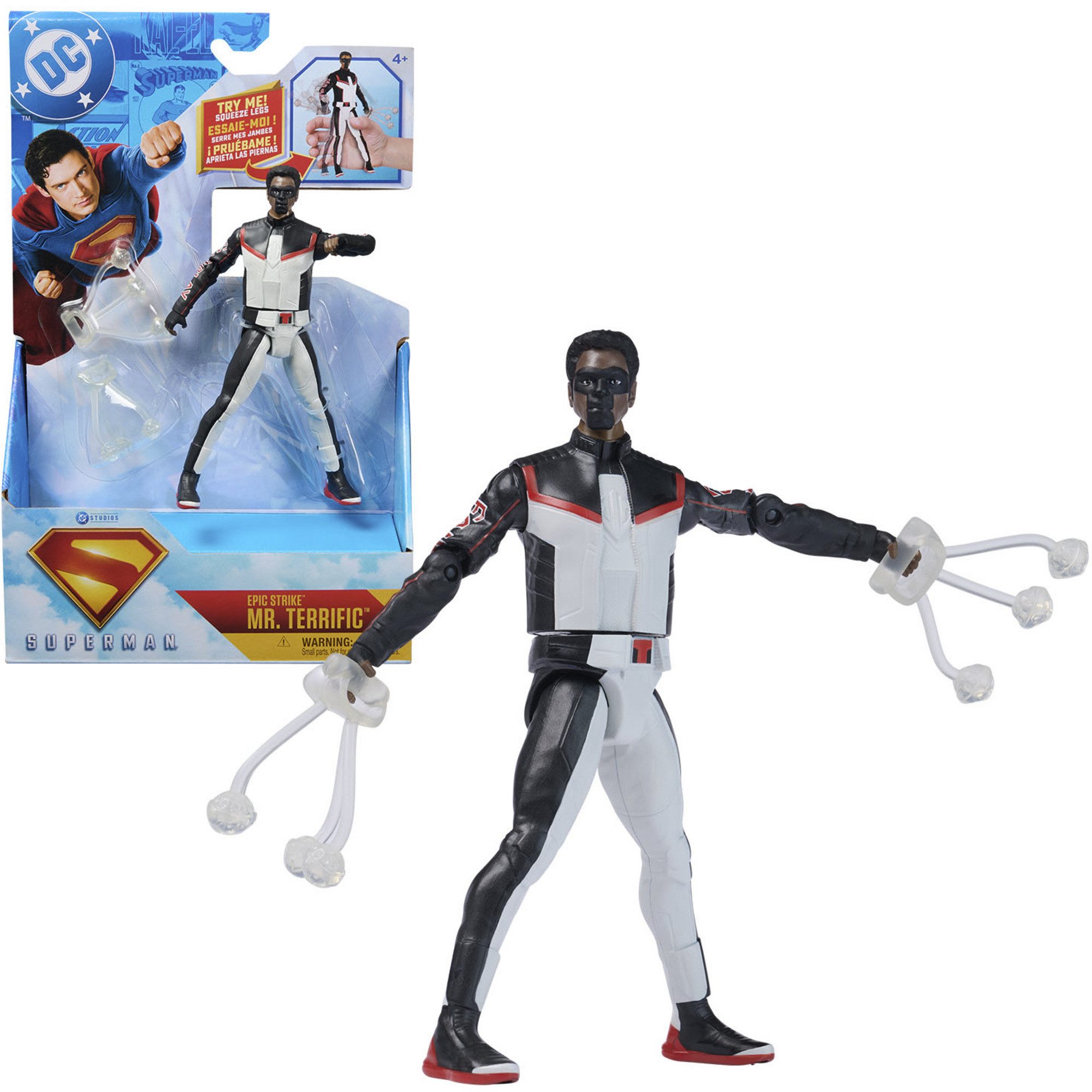 Spin Master Spielfigur Spin Master Superman - 15 cm Mr.Terrific Deluxe