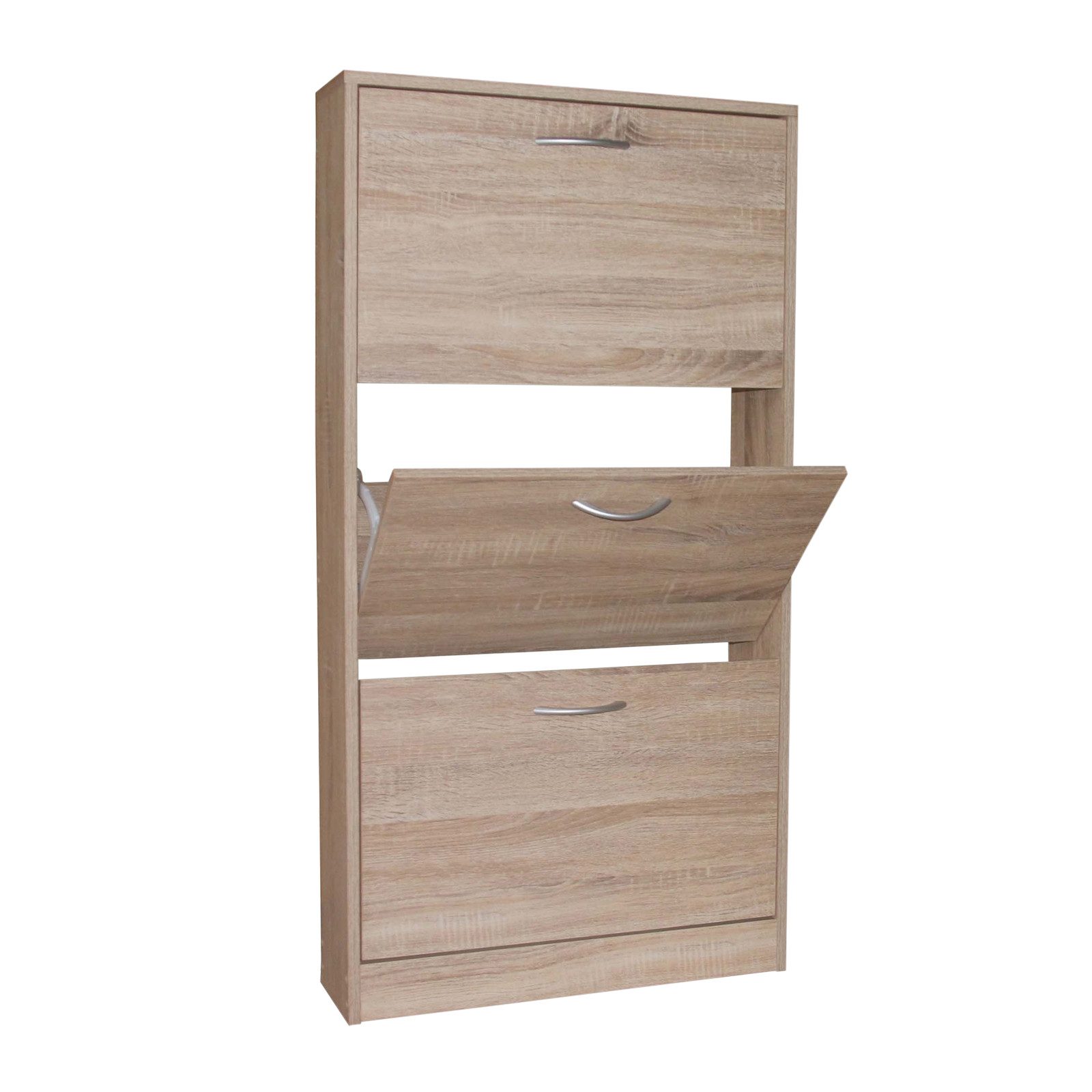 HTI-Line Schuhschrank Schuhschrank Thekla (Stück, 1x Schuhschrank Thekla, ohne Dekoration) Schuhkipper 3 Fächer