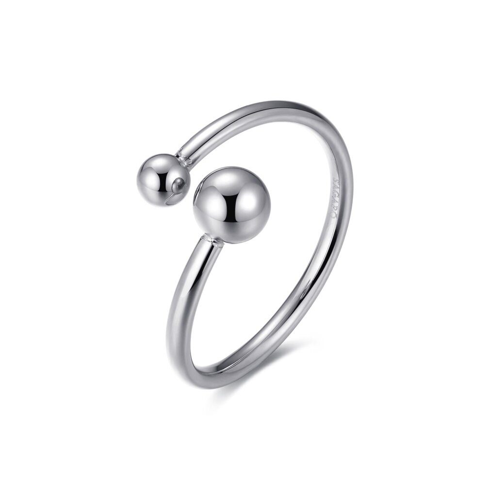 s'agapo Fingerring Minimalist open ring made of Click SCK144 steel